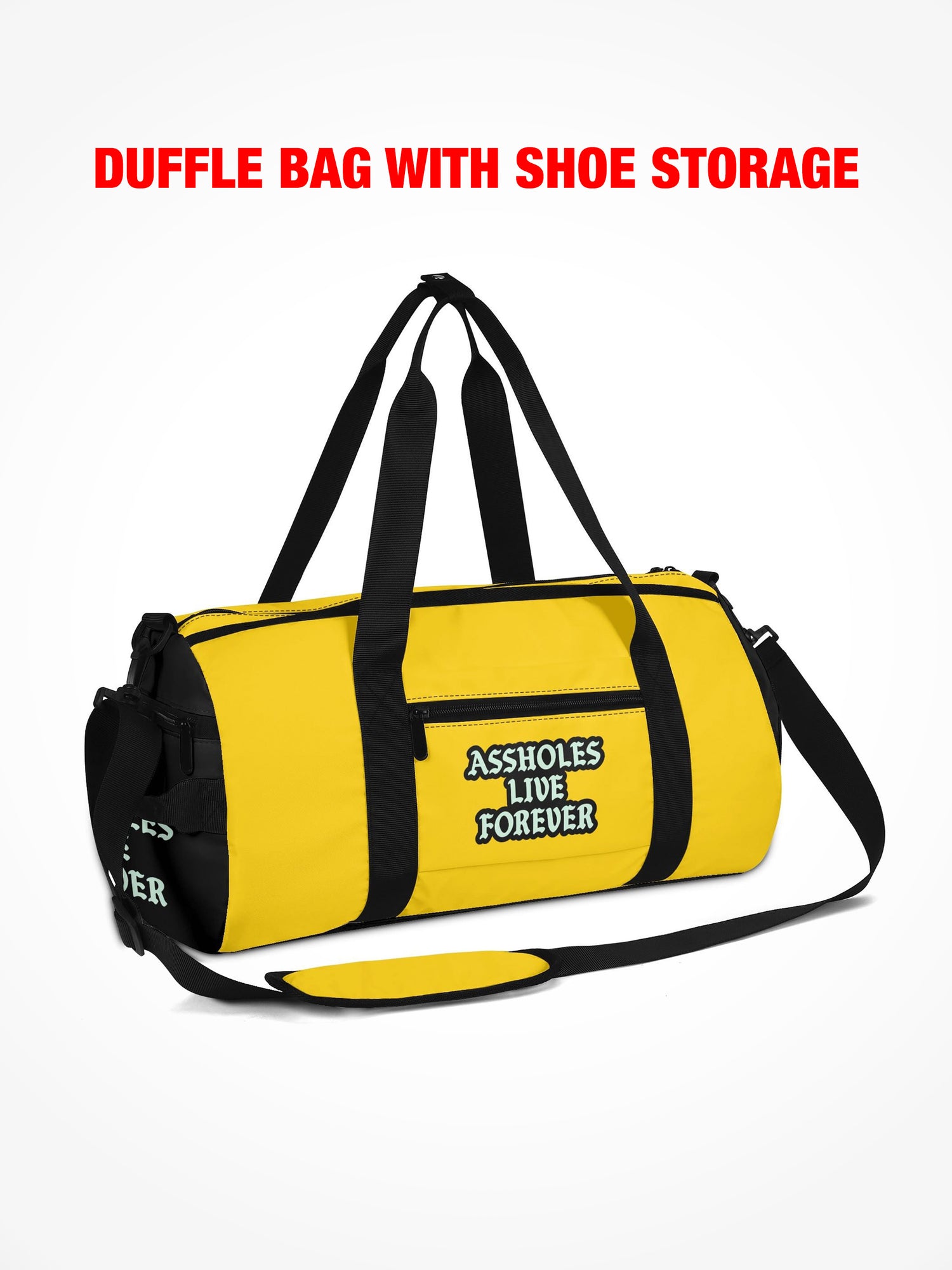Duffle Bag - FULL OF DRUGS - YELLOW