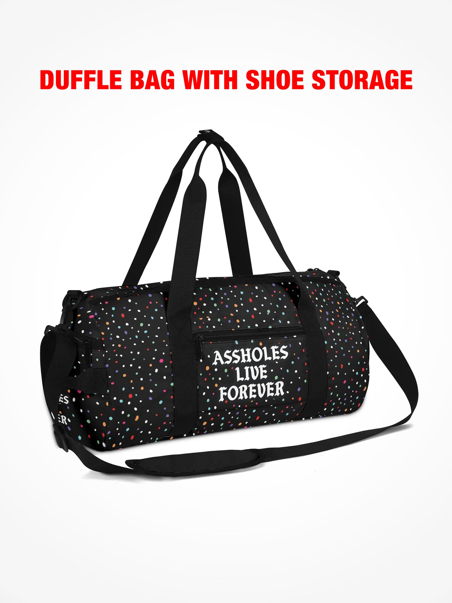 Duffle Bag - HAVE A NICE TRIP - Color Dust