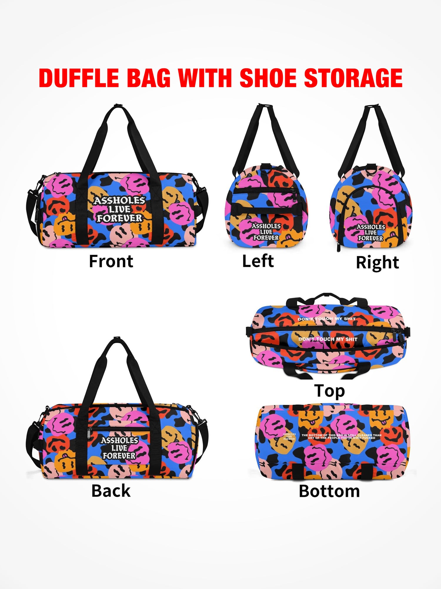 Duffle Bag - OG ALF - Smiley Melt