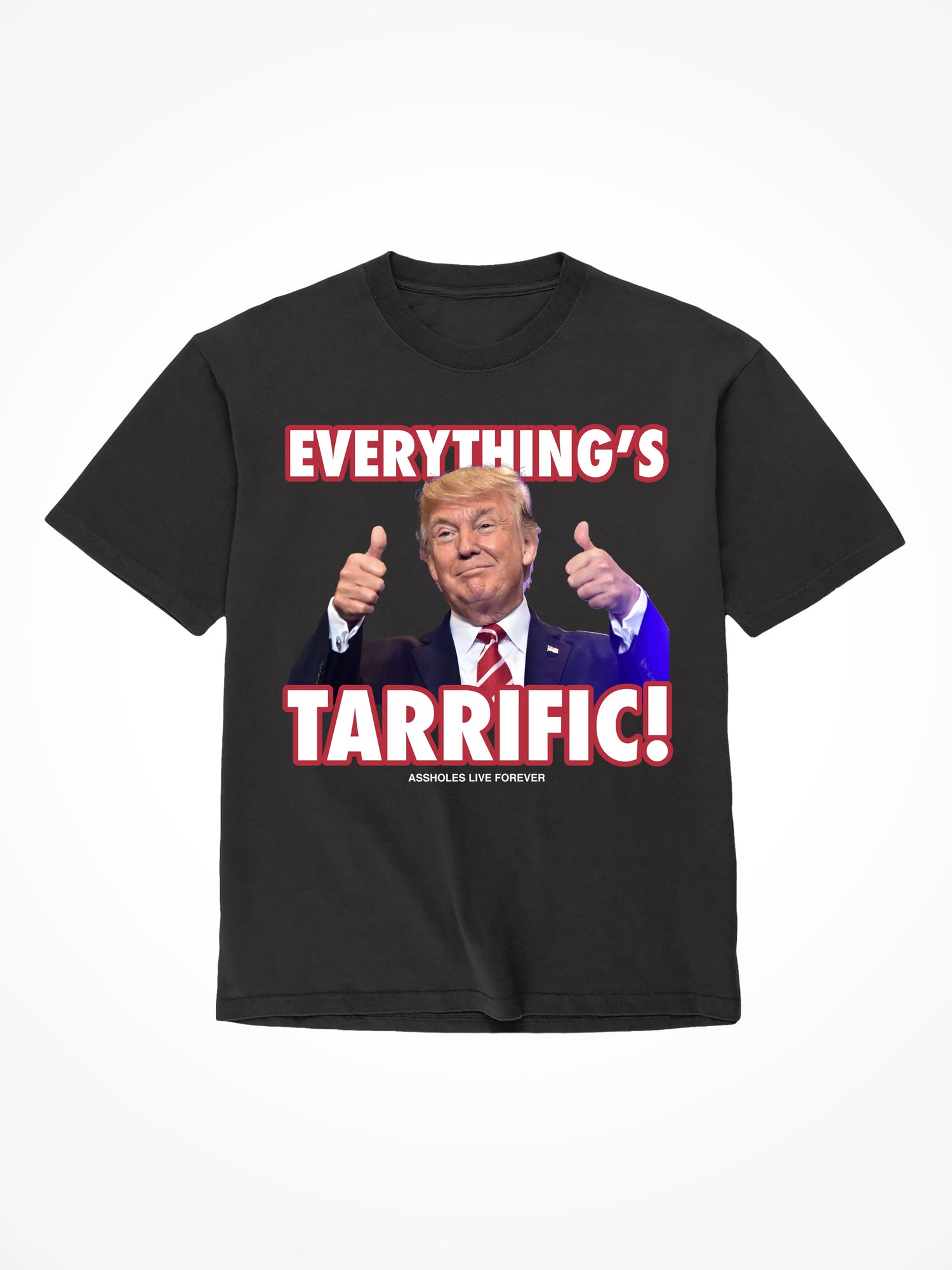 Everything's Tarrific - Black T-Shirt