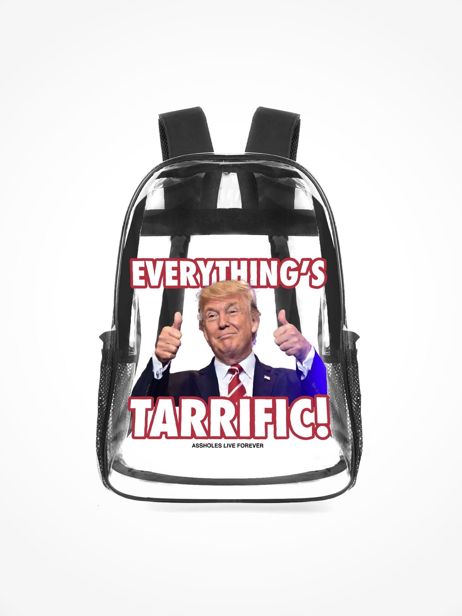 Transparent Backpack - Everythings Tarrific