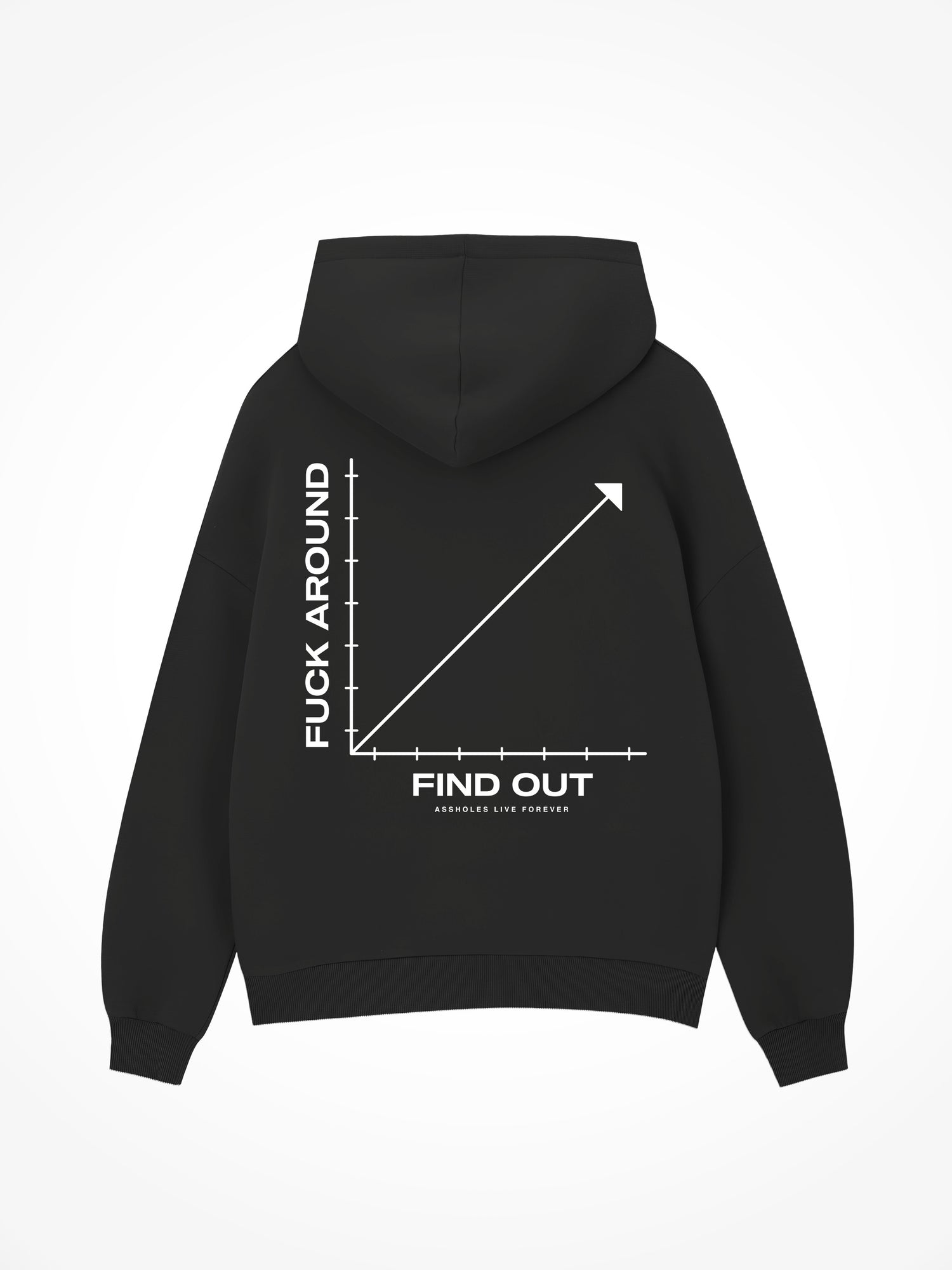 FAFO Chart - Black Hoodie