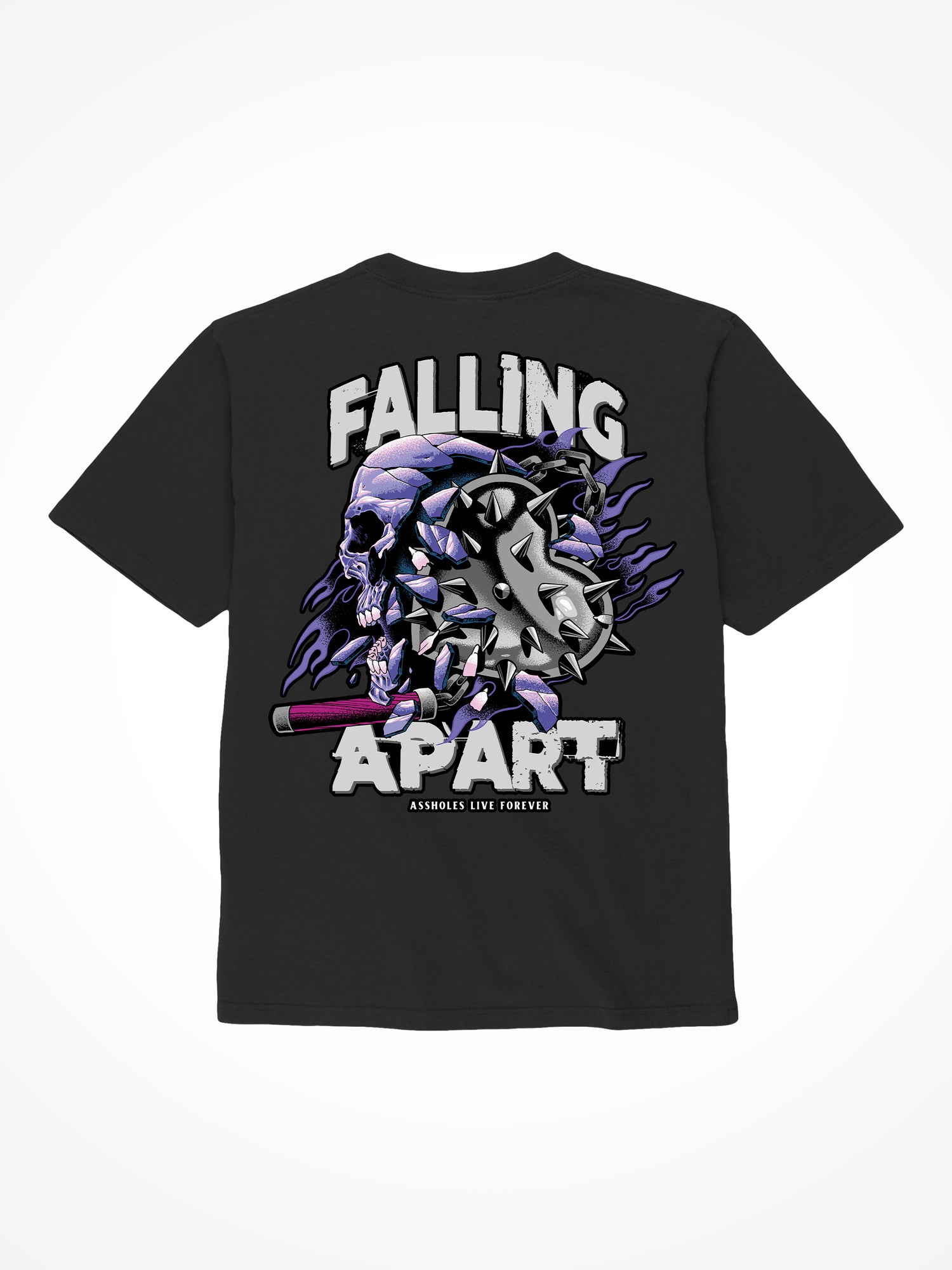 Falling Apart - Black T-Shirt