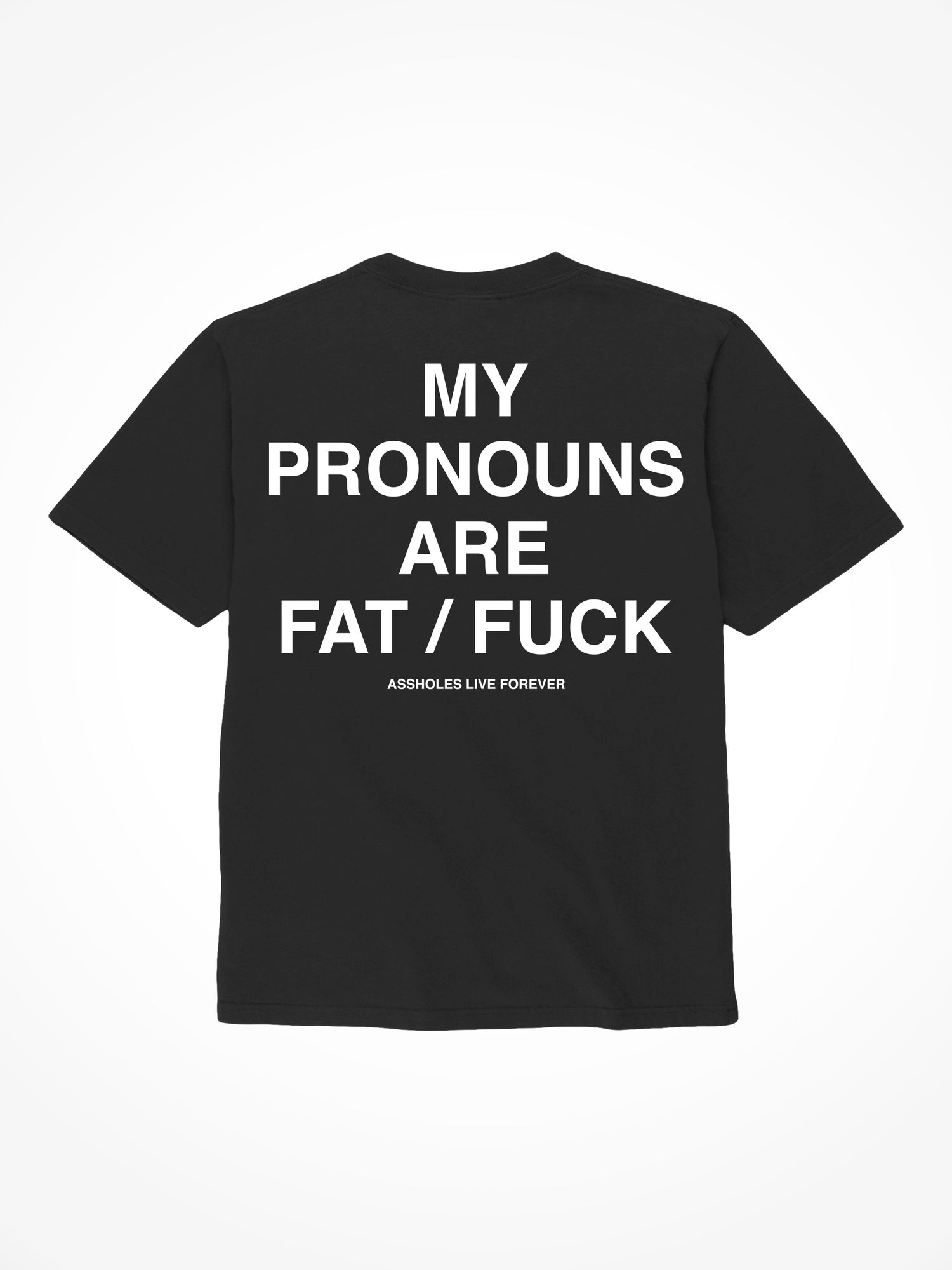 Fat Fuck - Black T-Shirt