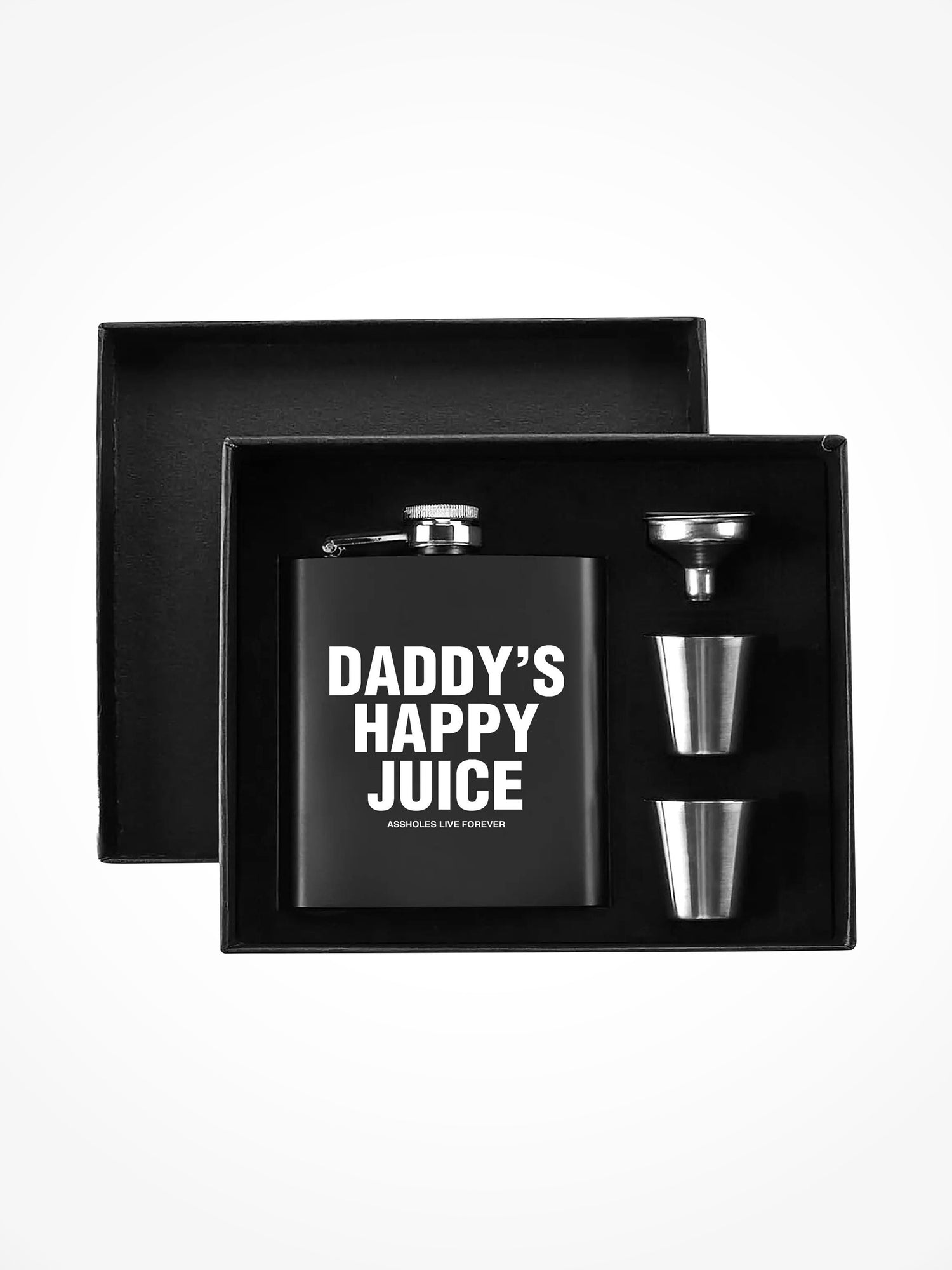Flask Box Set - DADDYS HAPPY JUICE