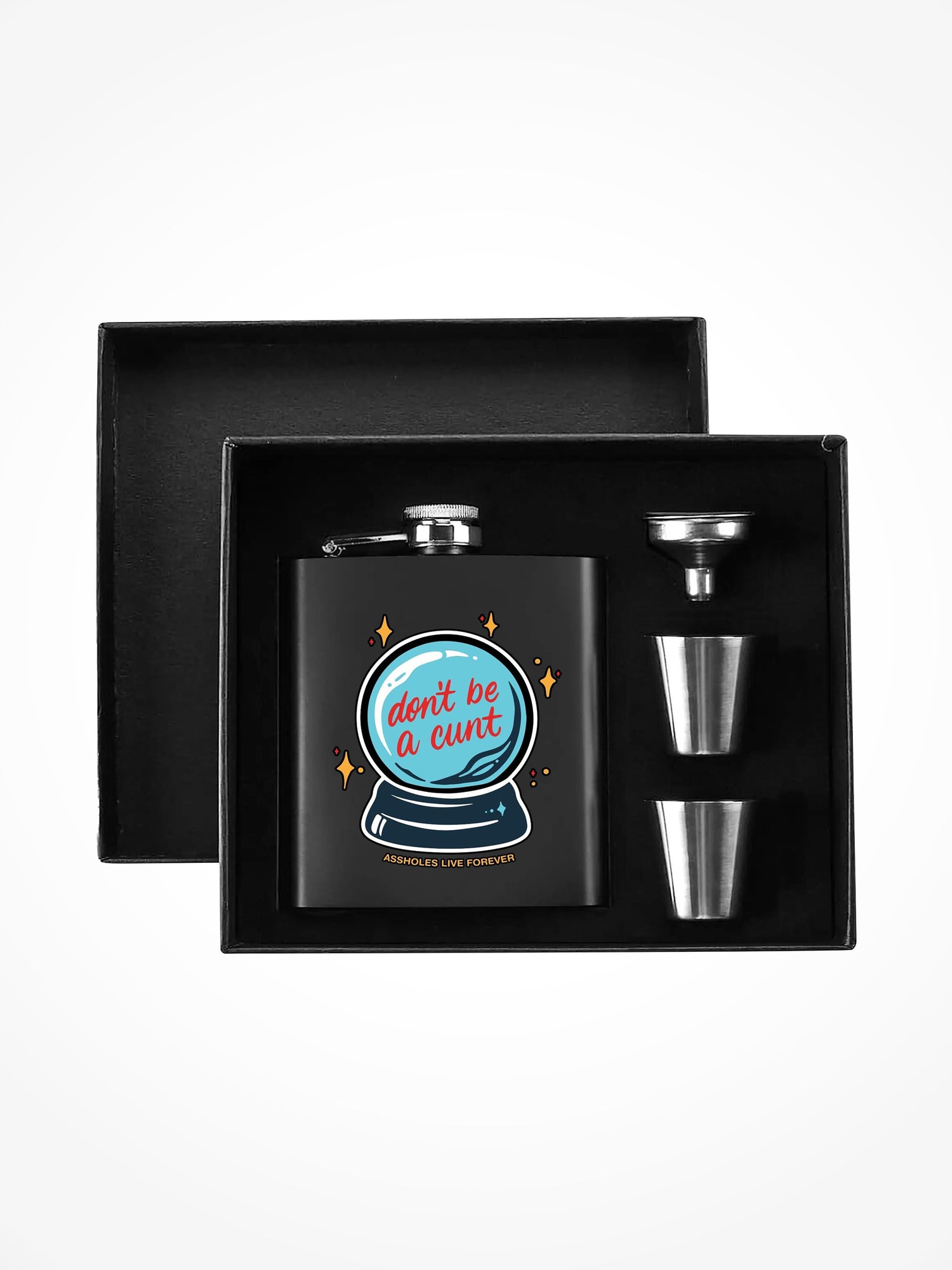 Flask Box Set - DONT BE A CUNT