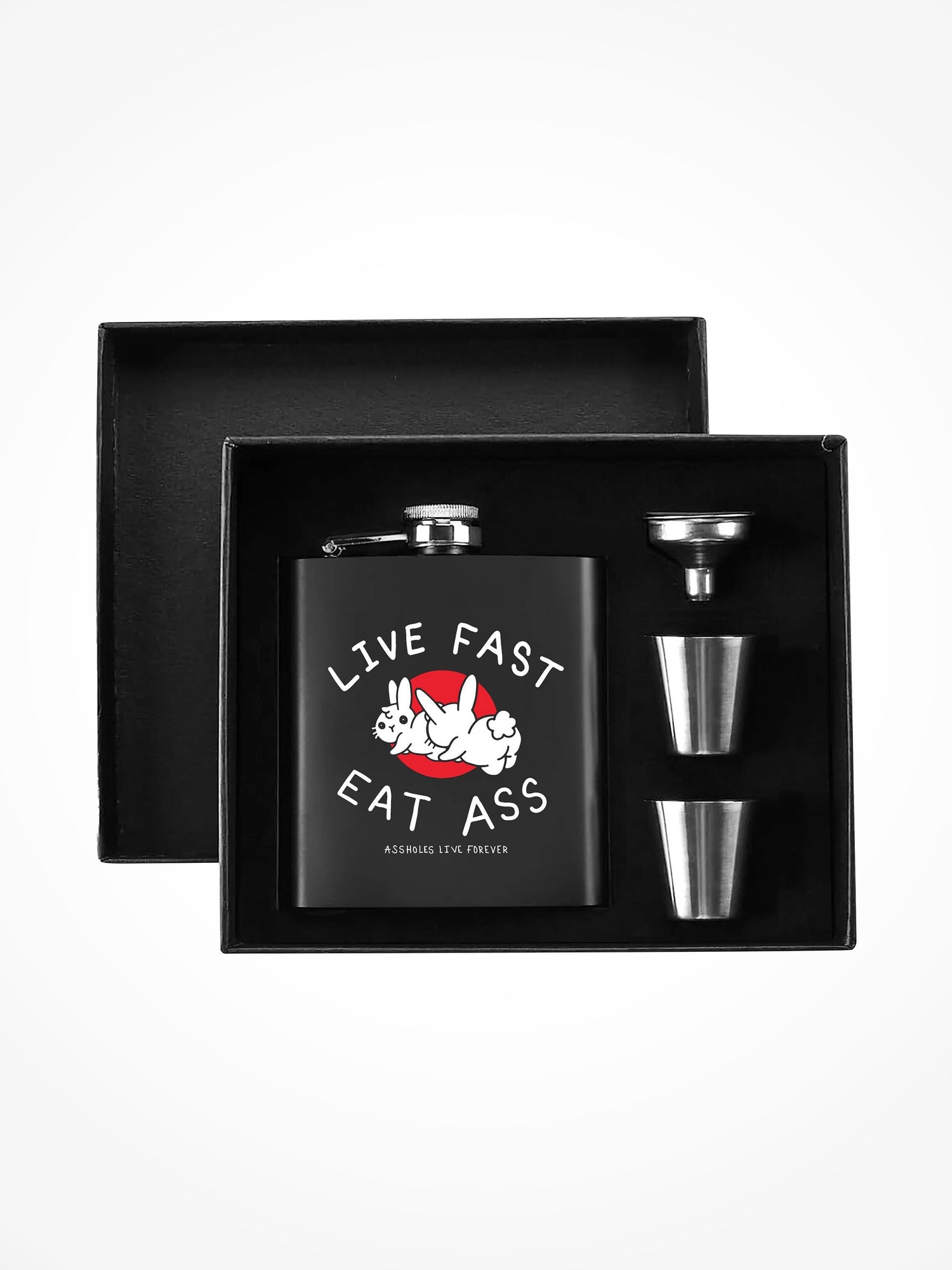 Flask Box Set - LIVE FAST EAT ASS