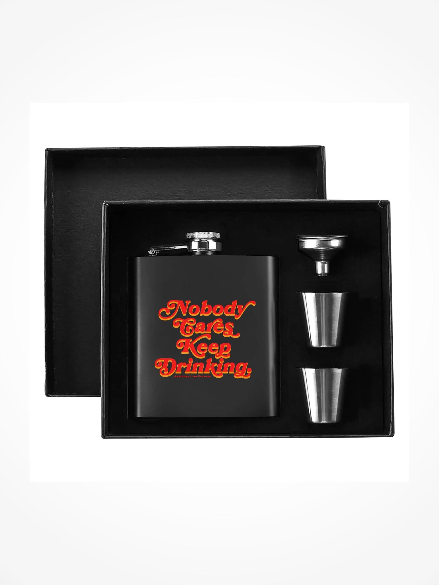 Flask Box Set - KEEP DRINKING