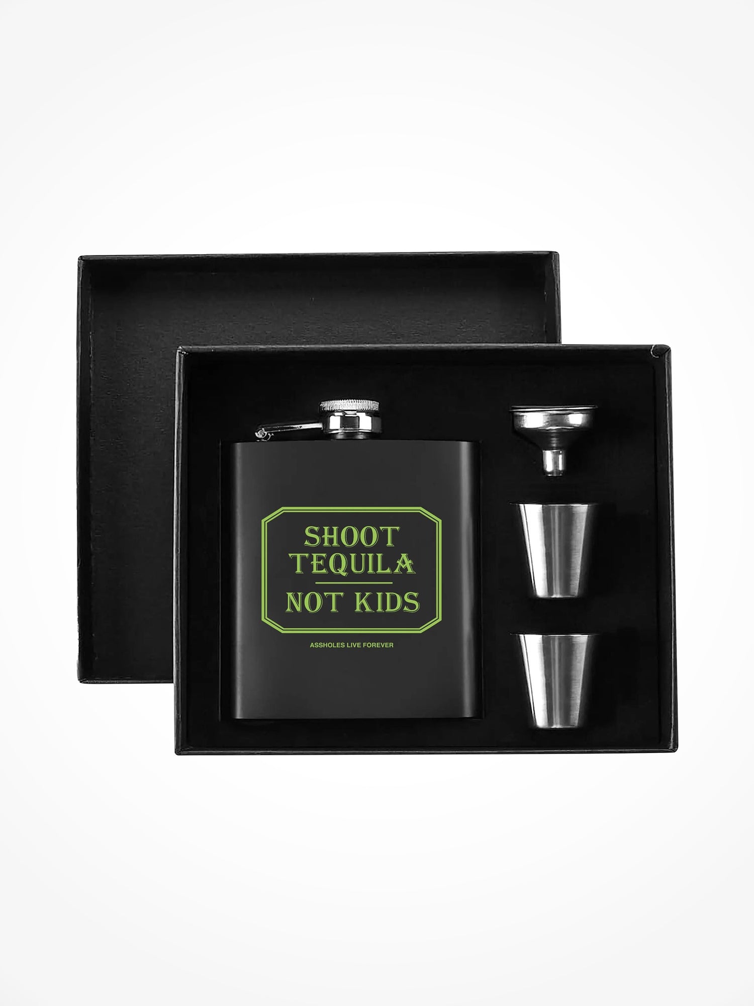 Flask Box Set - SHOOT TEQUILA