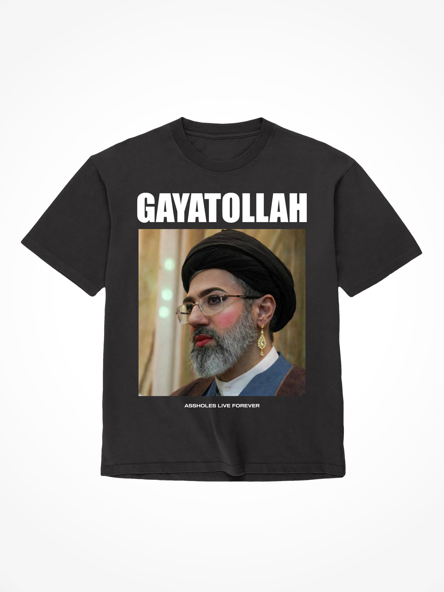 Gayatollah - Black T-Shirt