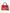 Handbag With Strap - EMOTIONAL BAGGAGE RED BLACK