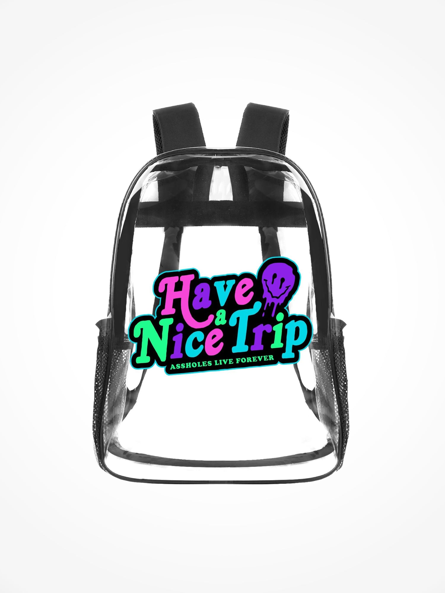 Transparent Backpack - Have A Nice Trip