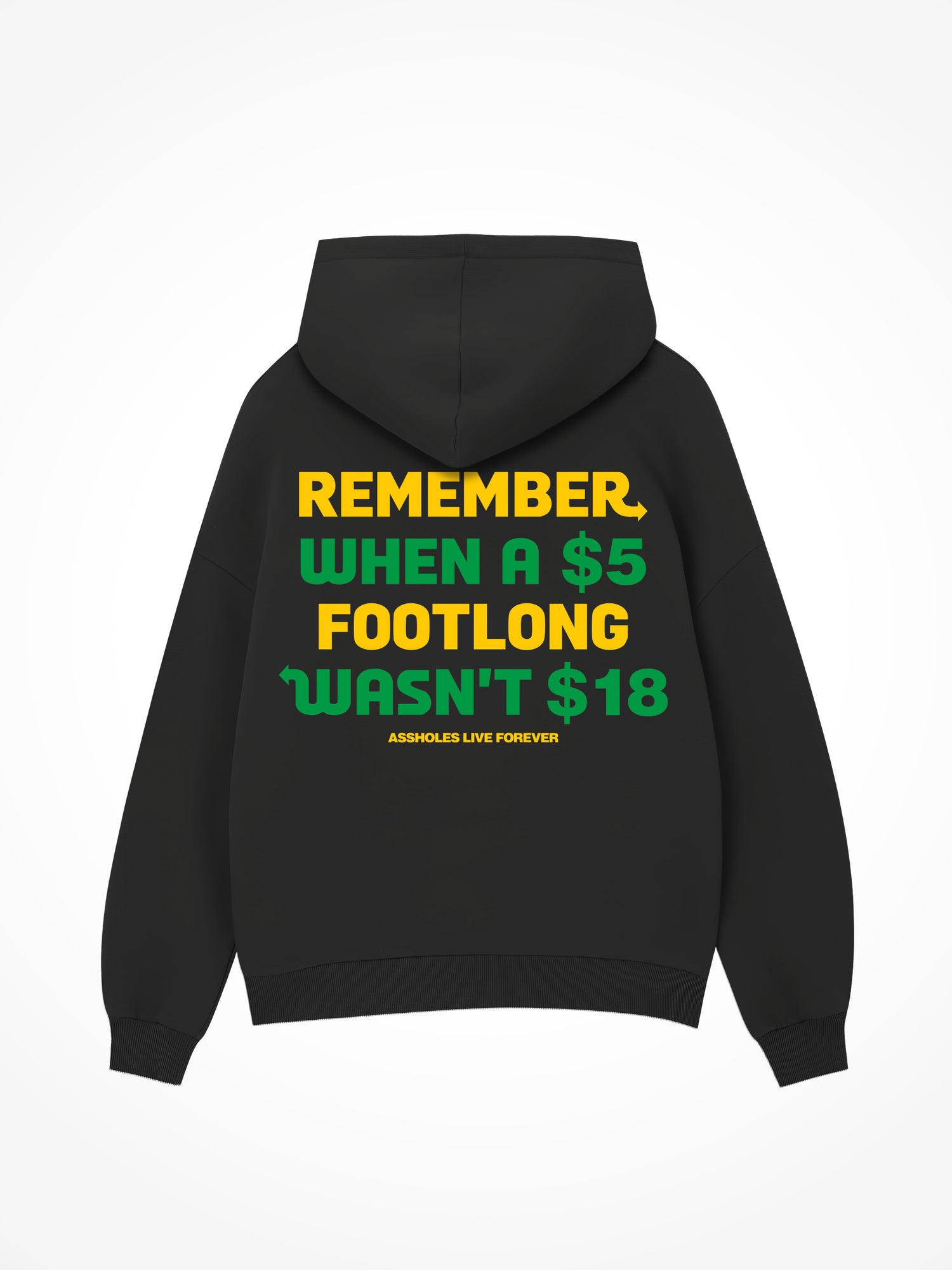 5 Dollar Footlong - Black Hoodie