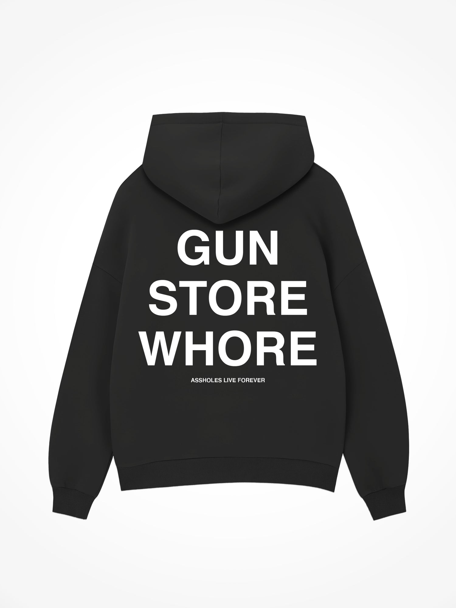 Gun Store Whore - Black Hoodie