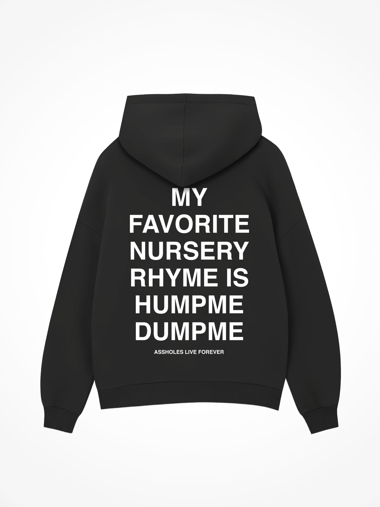 Humpme Dumpme - Black Hoodie