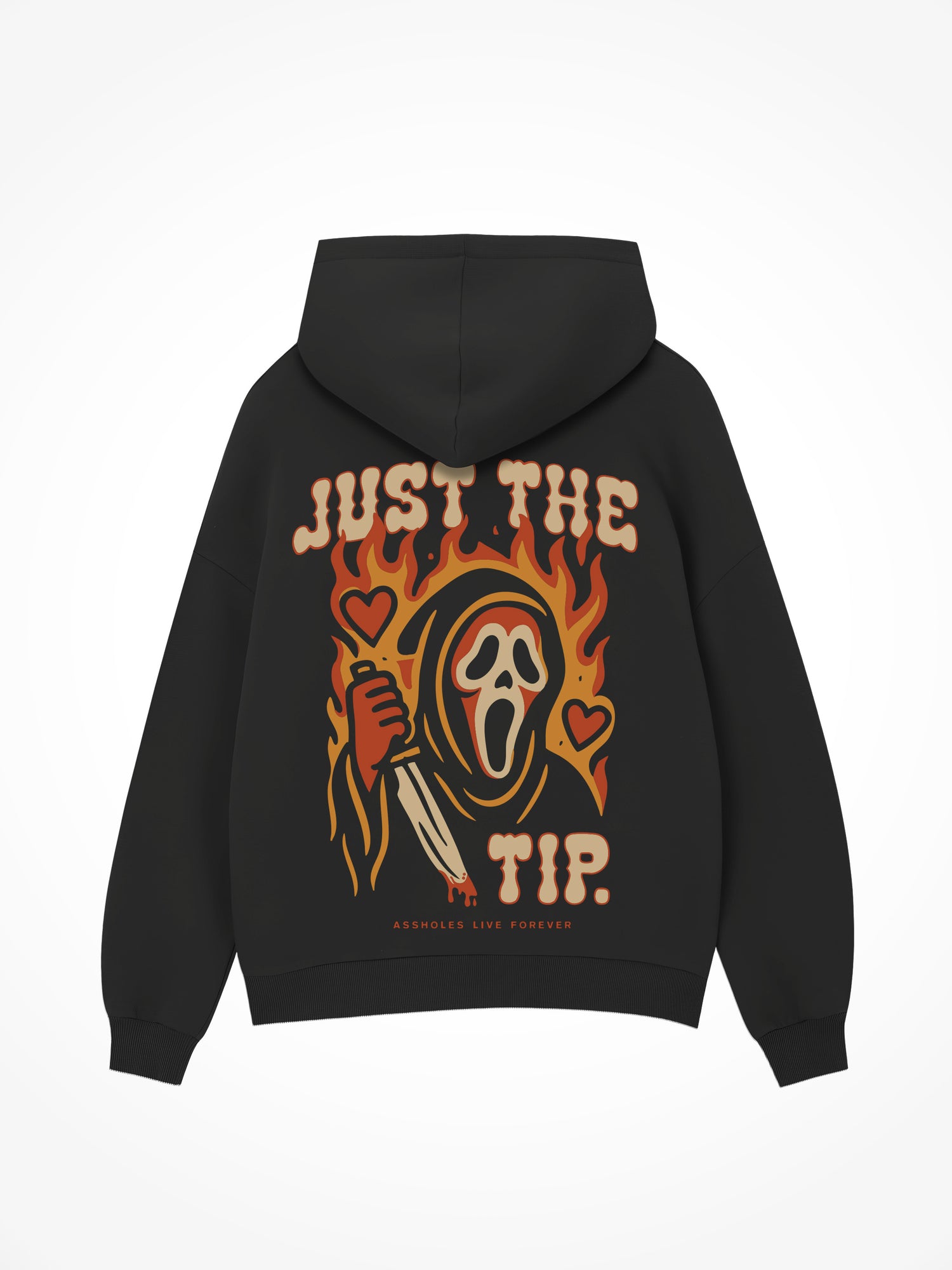 Just The Tip - Black Hoodie