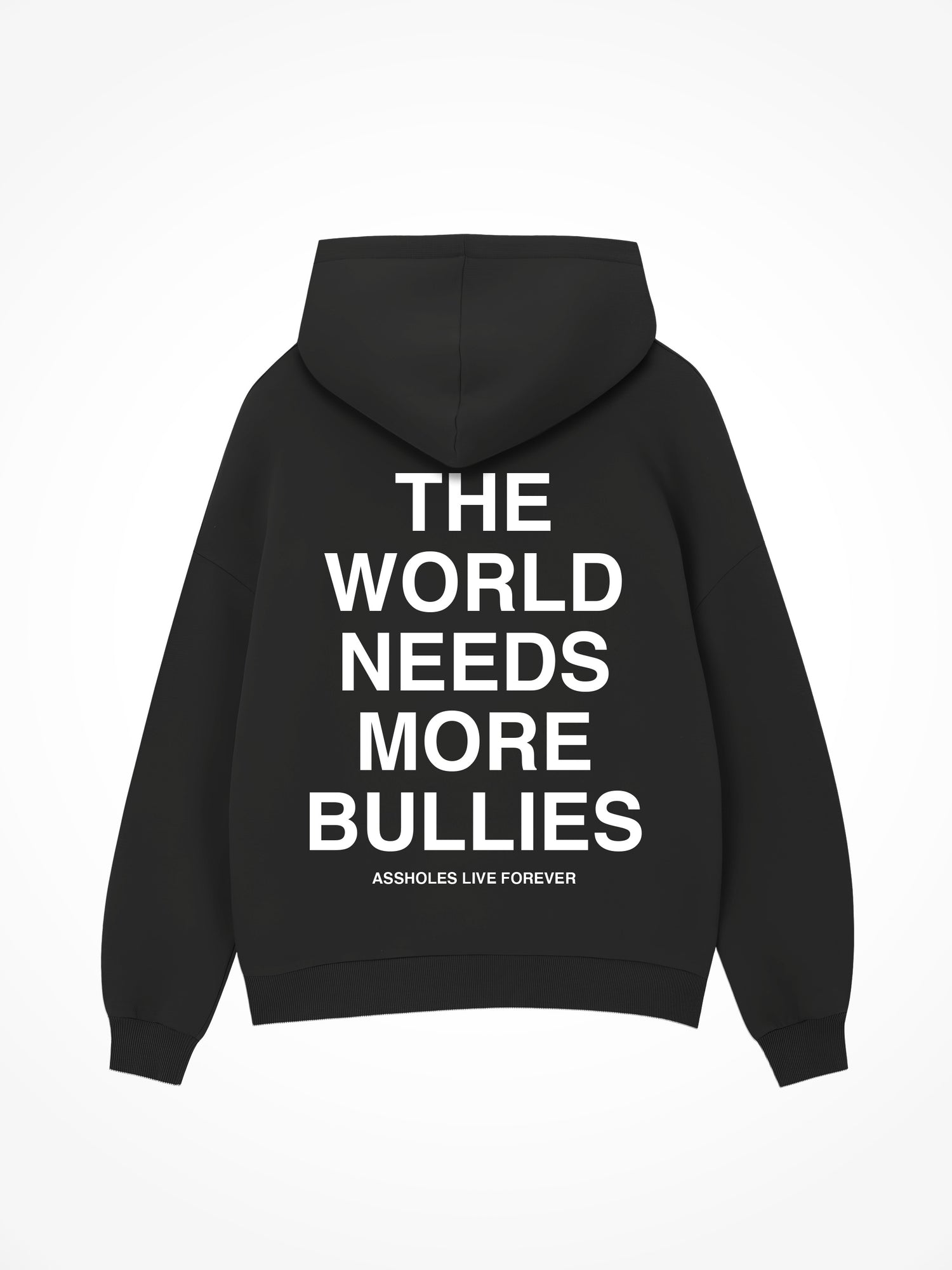 The World Needs More Bullies - Black Hoodie