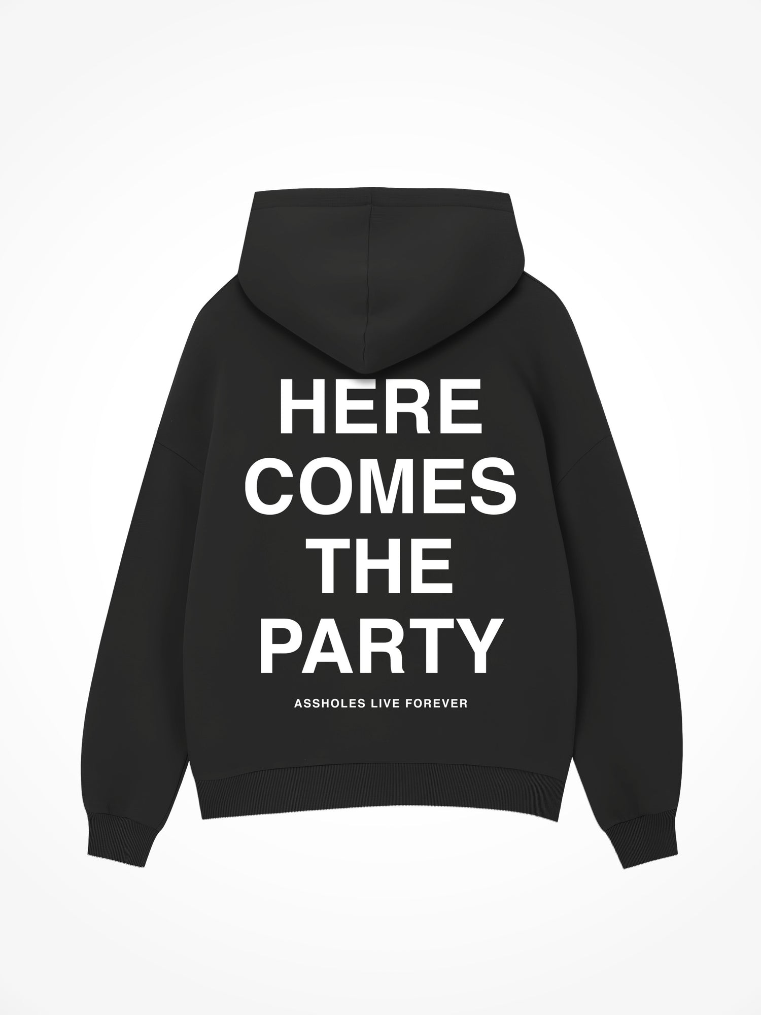 Here Comes The Party - Black Hoodie