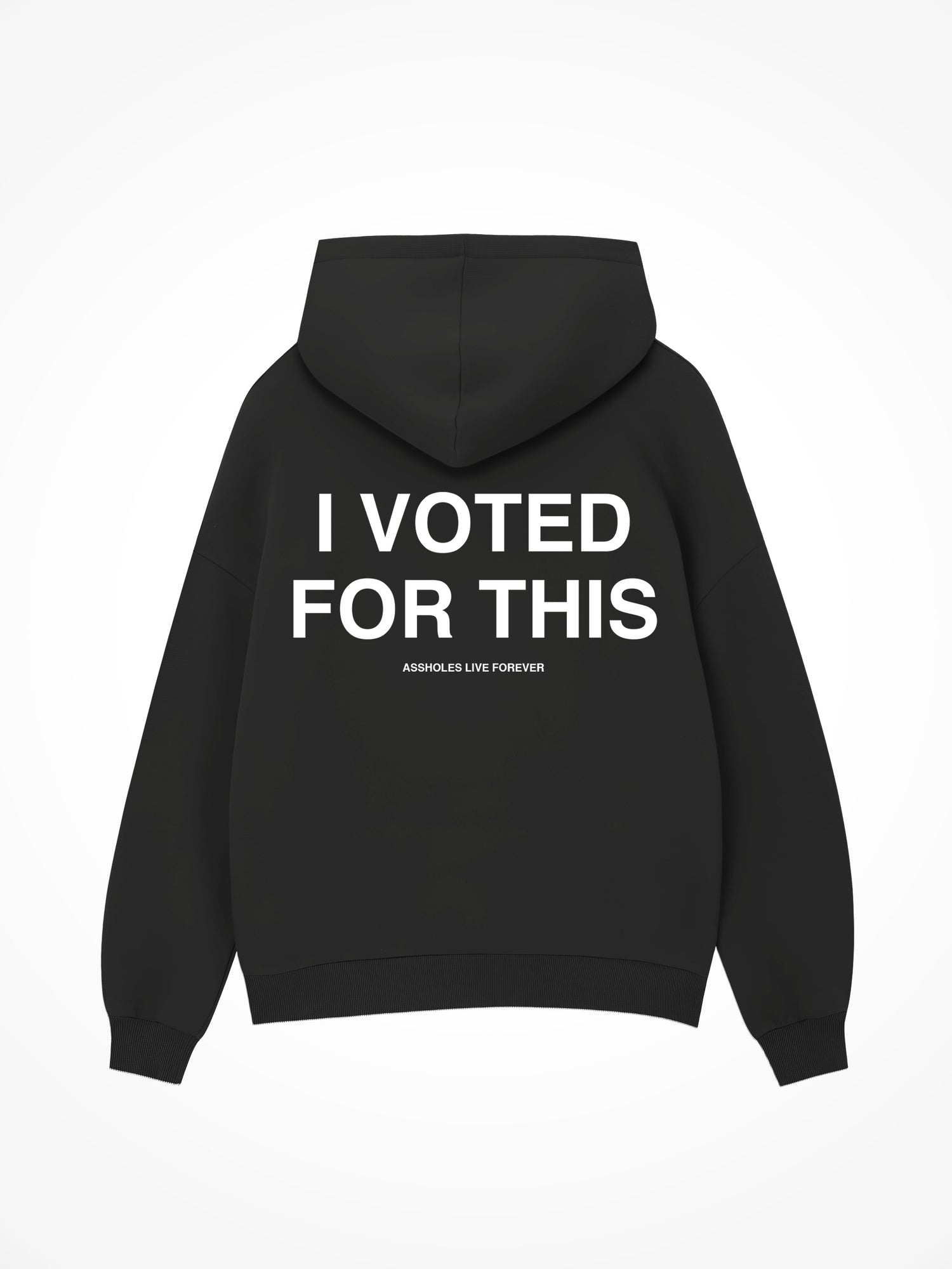 I Voted For This  - Black Hoodie