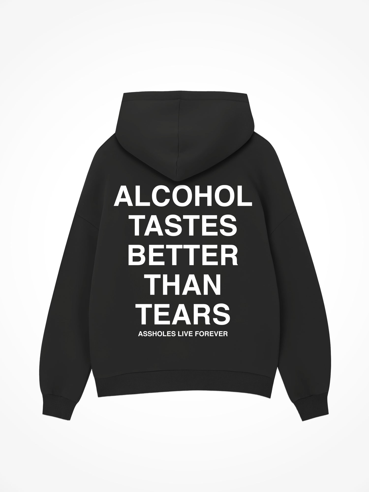 Alcohol Tastes Better - Black Hoodie