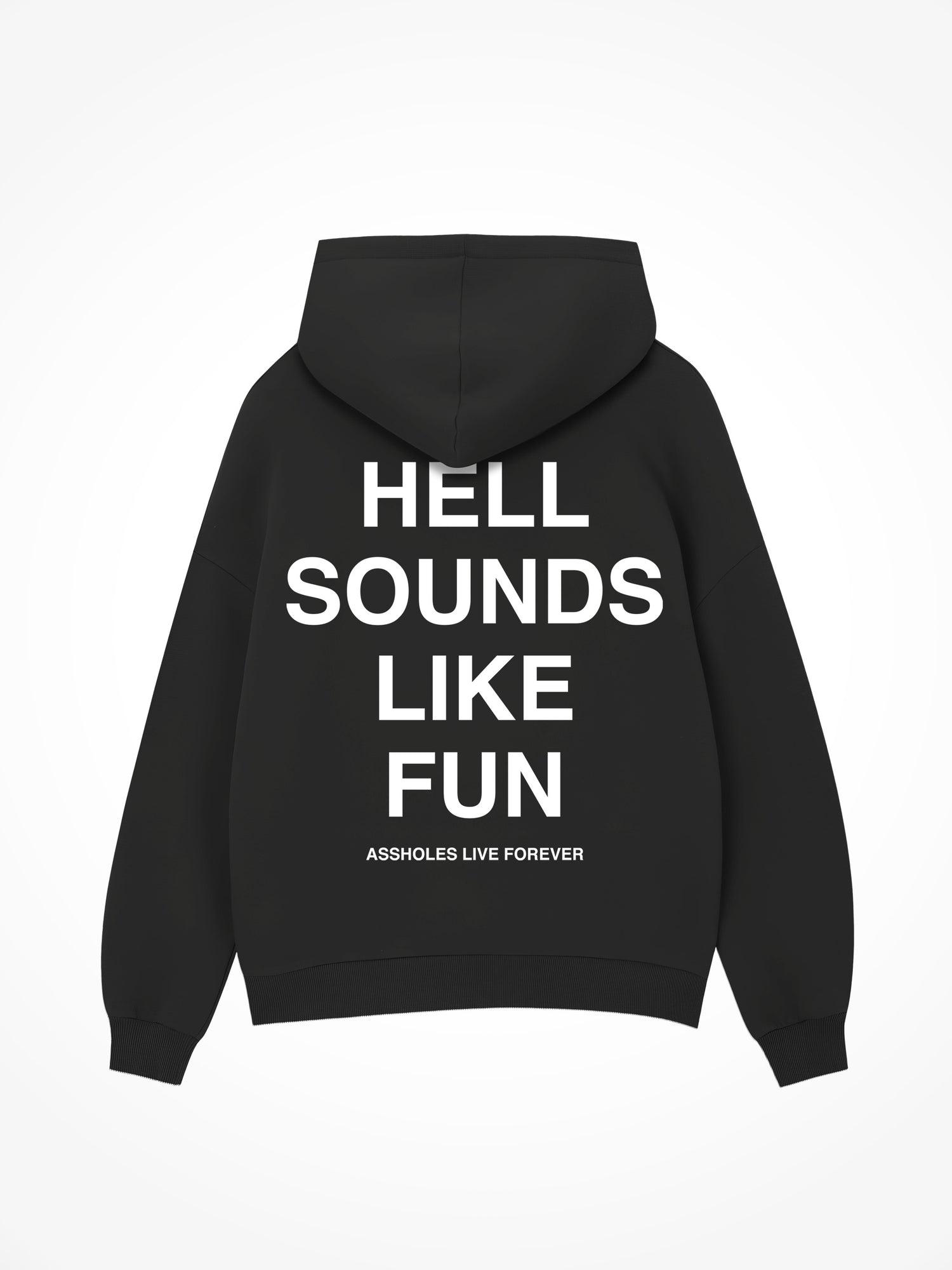 Hell Sounds Like Fun - Black Hoodie