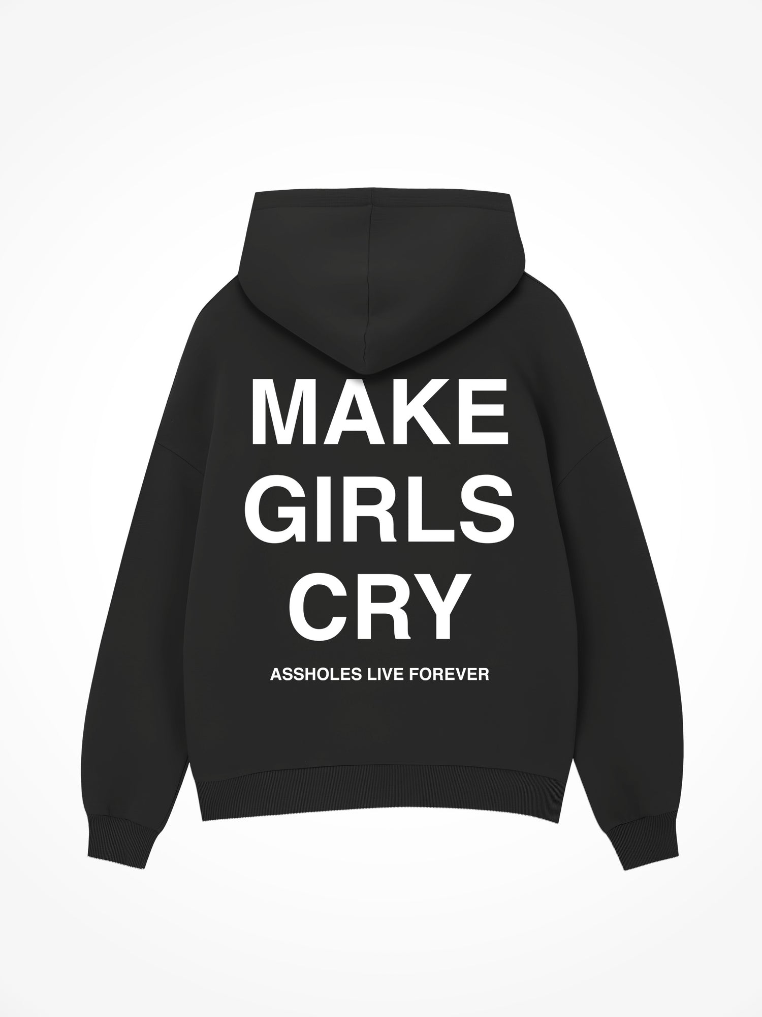 Make Girls Cry - Black Hoodie