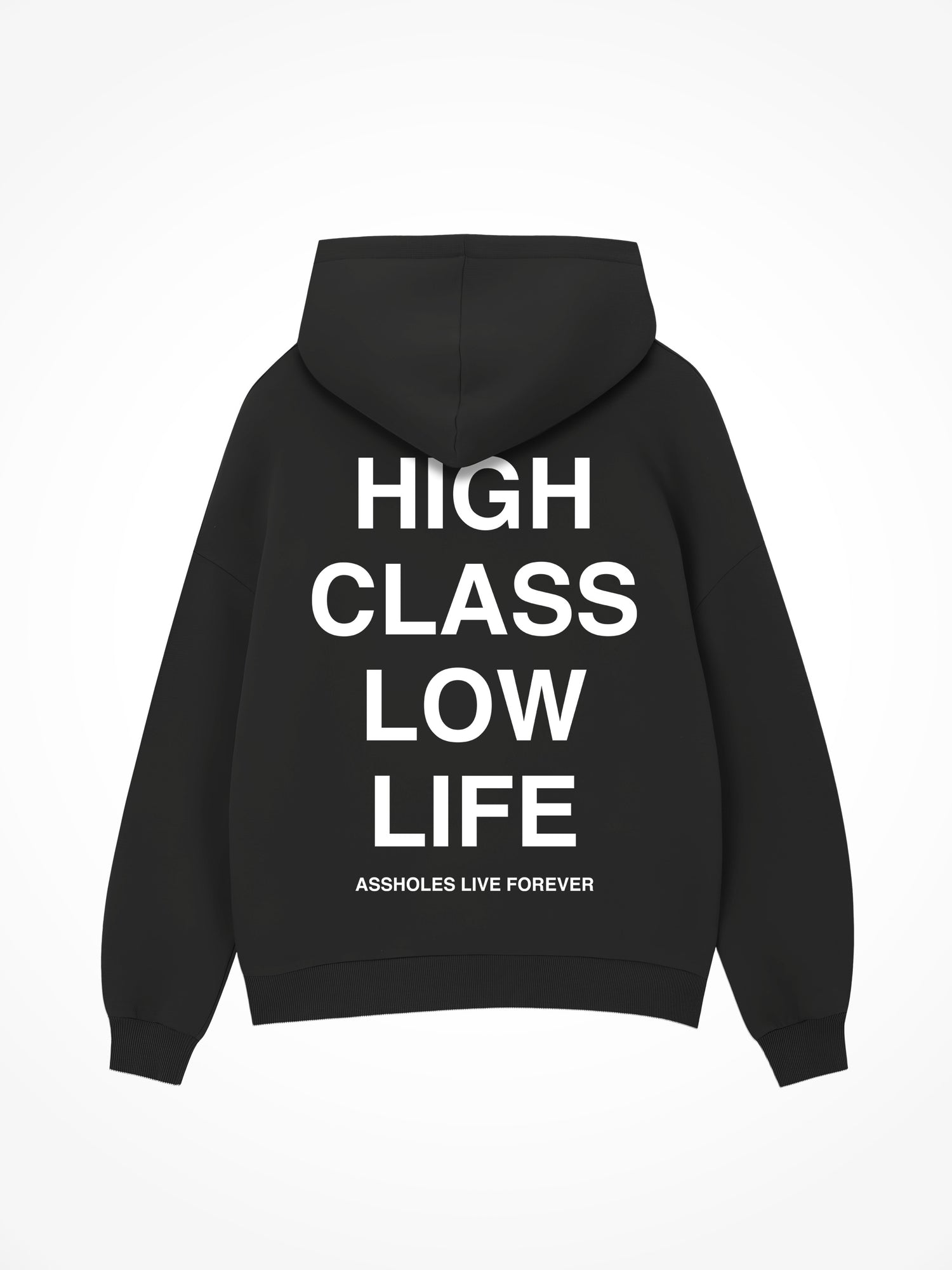 High Class Low Life - Black Hoodie