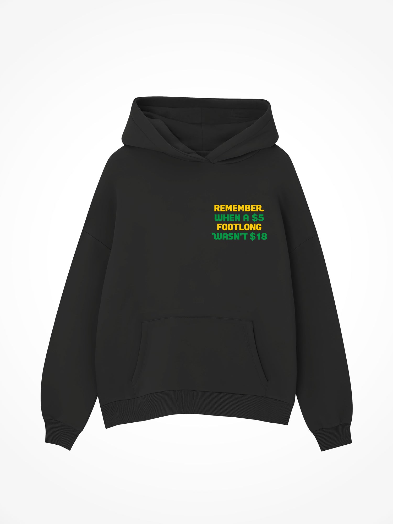 5 Dollar Footlong - Black Hoodie