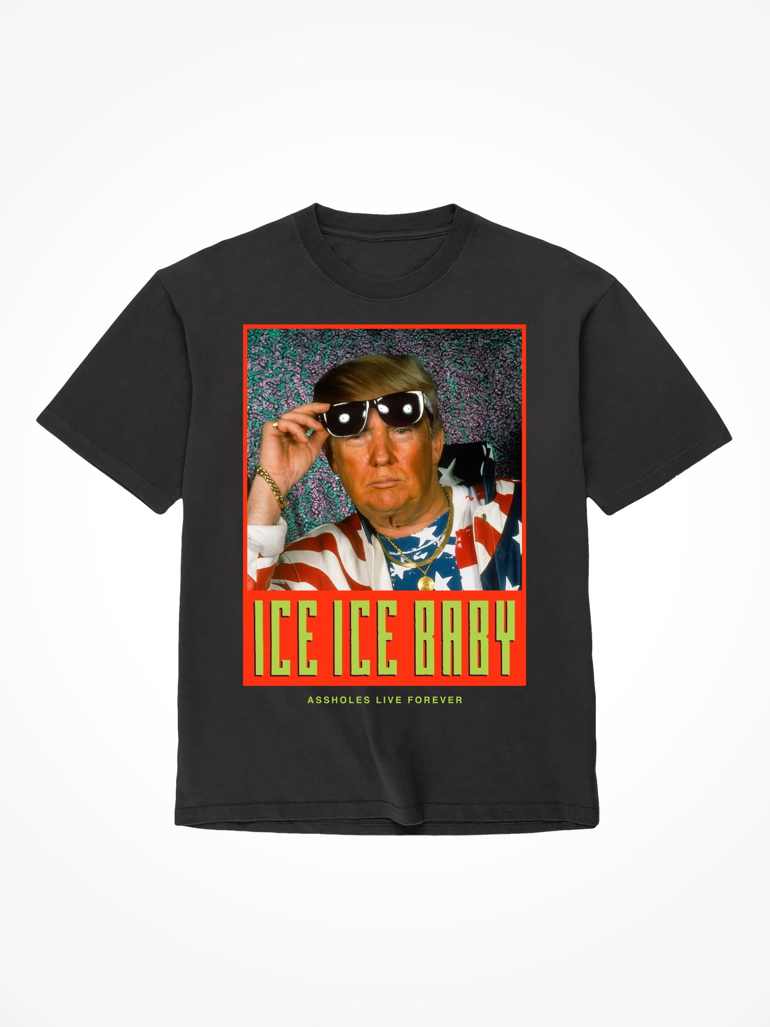 Ice Ice Baby - Black T-Shirt