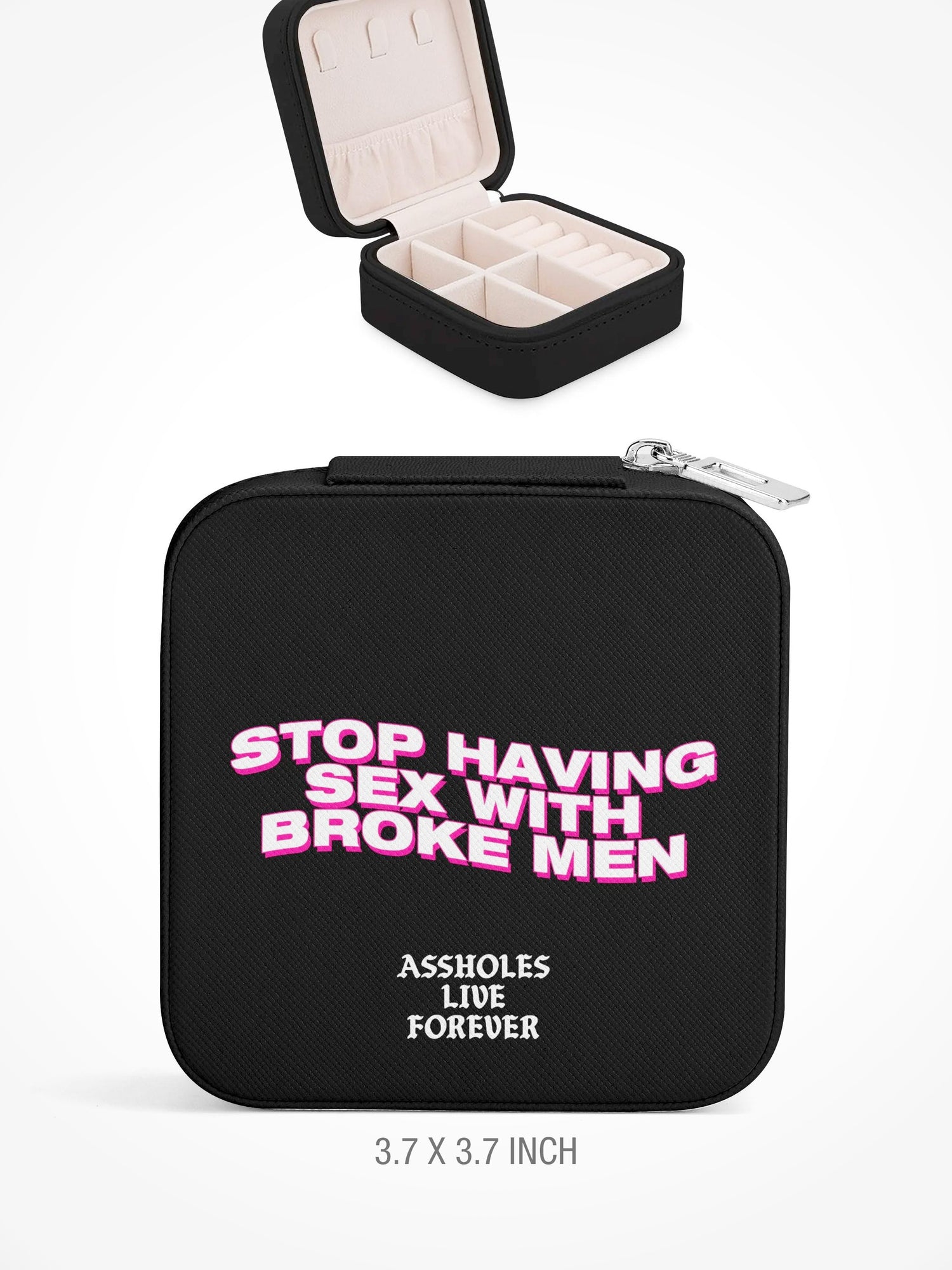 Jewelry Box with Zipper - BROKE MEN