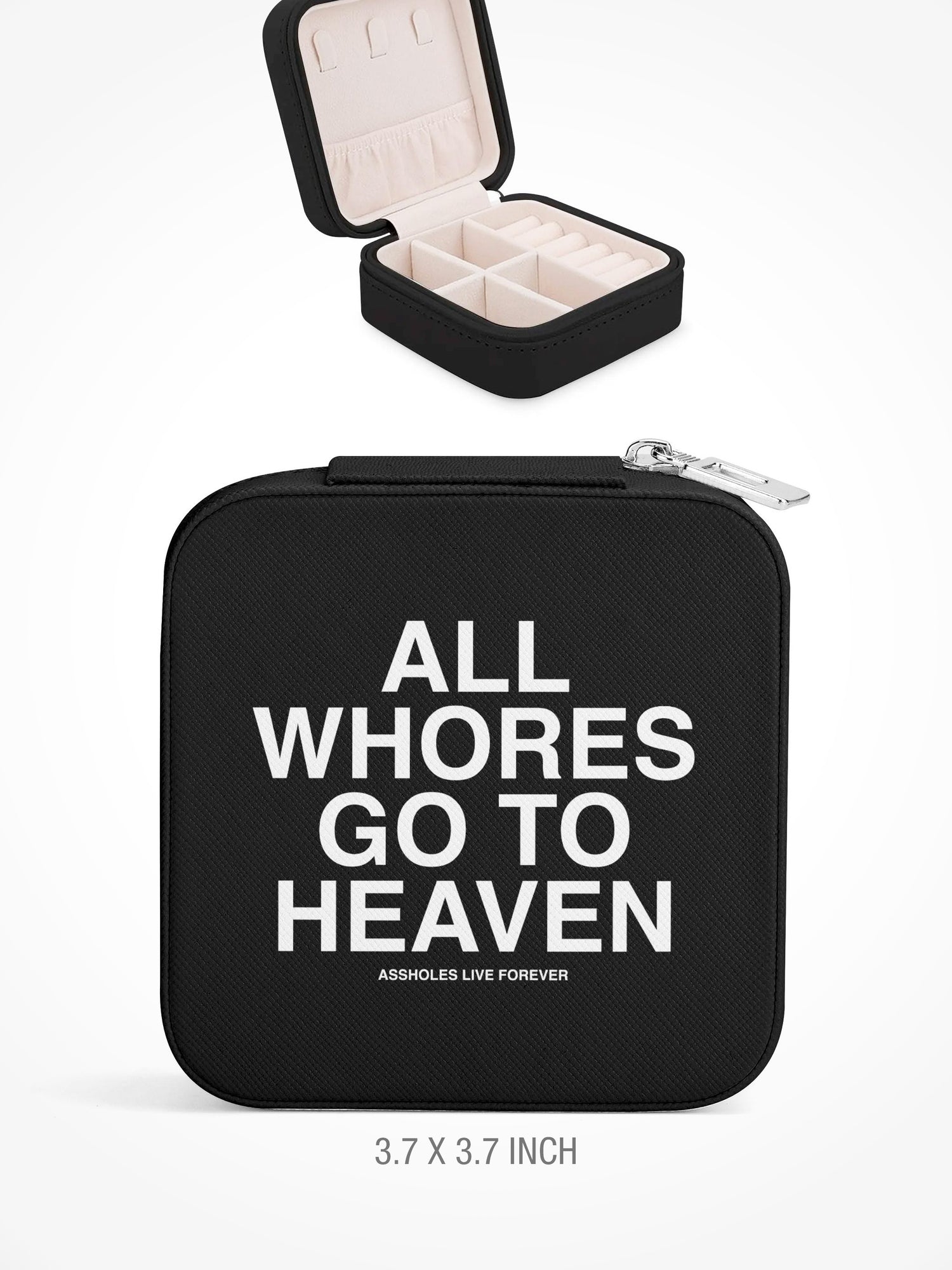 Jewelry Box with Zipper - WHORES HEAVEN