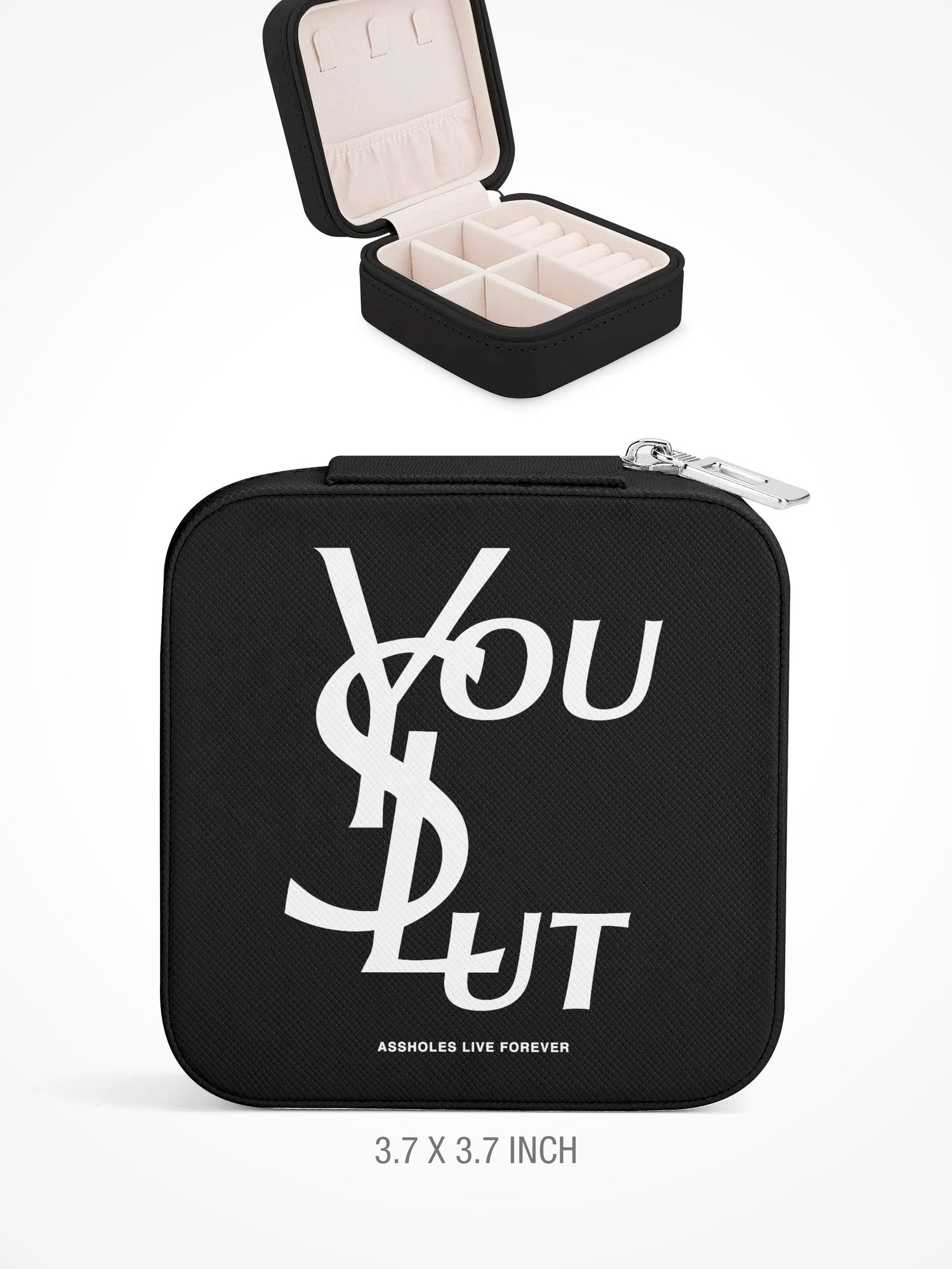 Jewelry Box with Zipper - YSL YOU SLUT