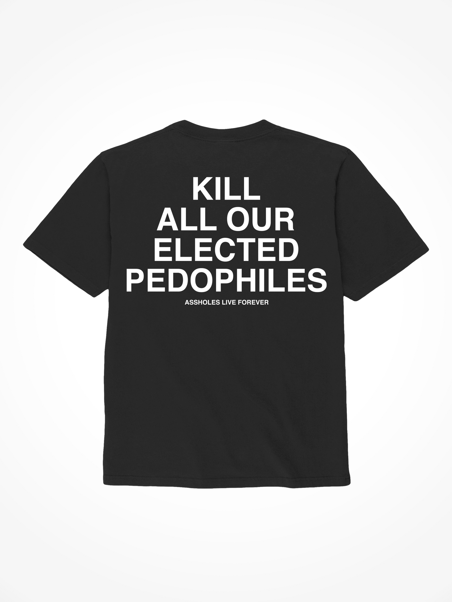 Elected Pedophiles - Black T-Shirt