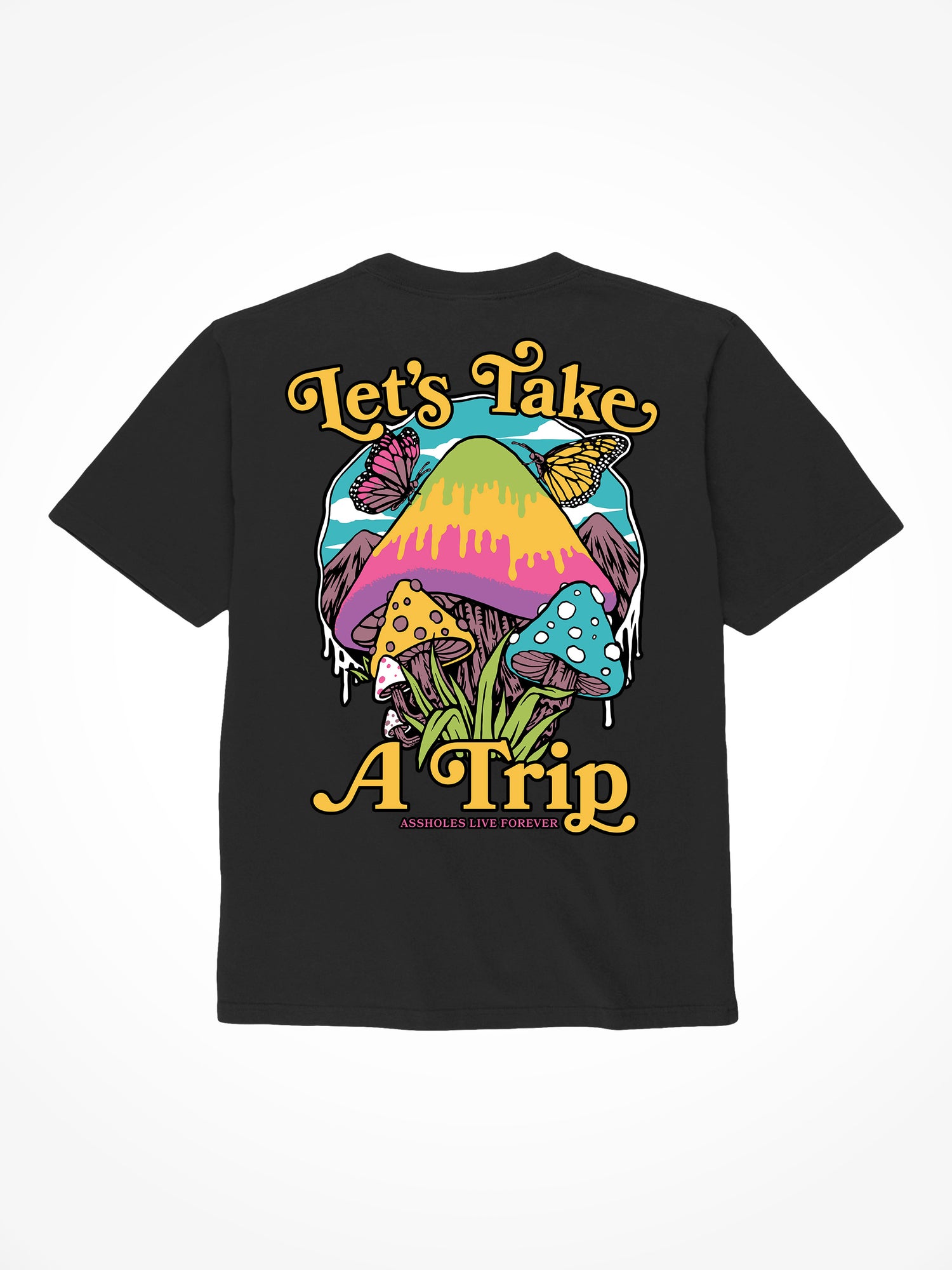 Let’s Take a Trip - Black T-Shirt