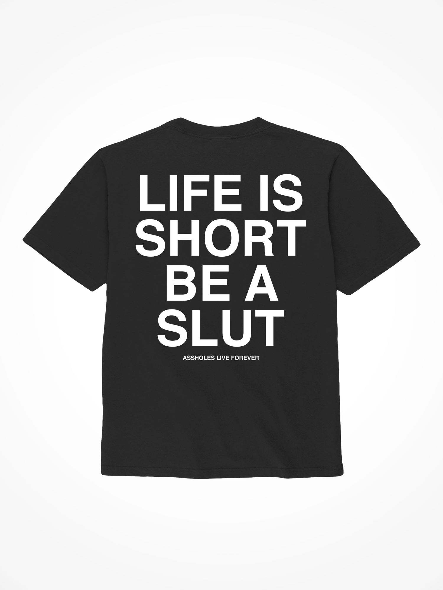 Life Is Short - Black T-Shirt