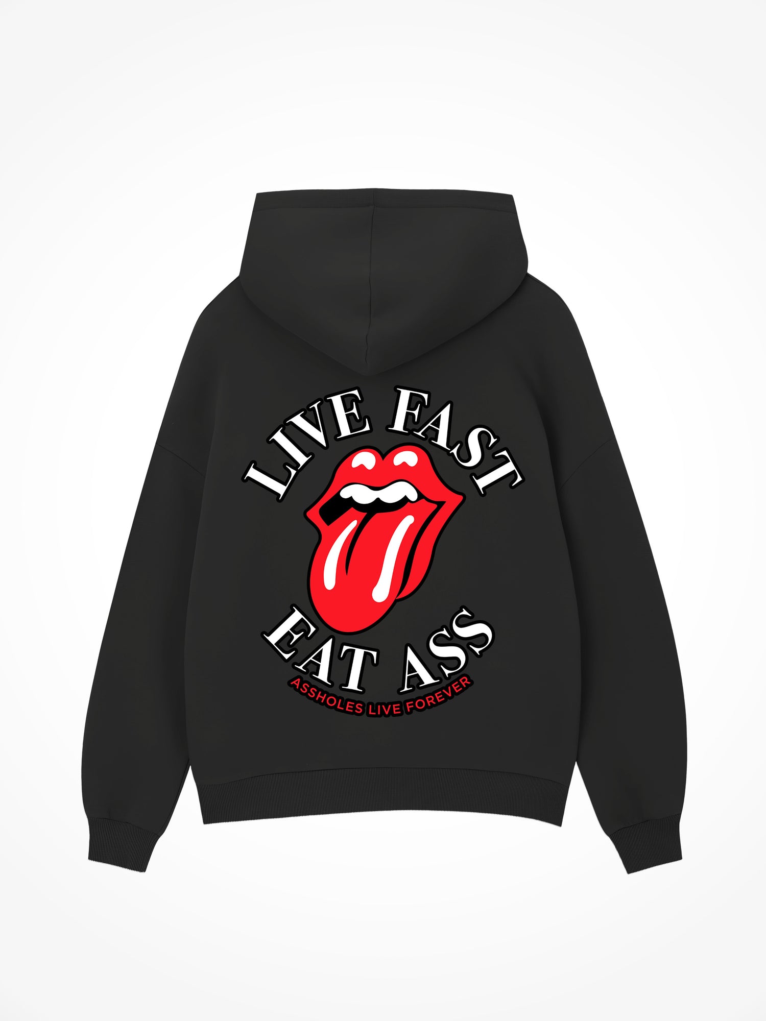 Live Fast Stones - Black Hoodie