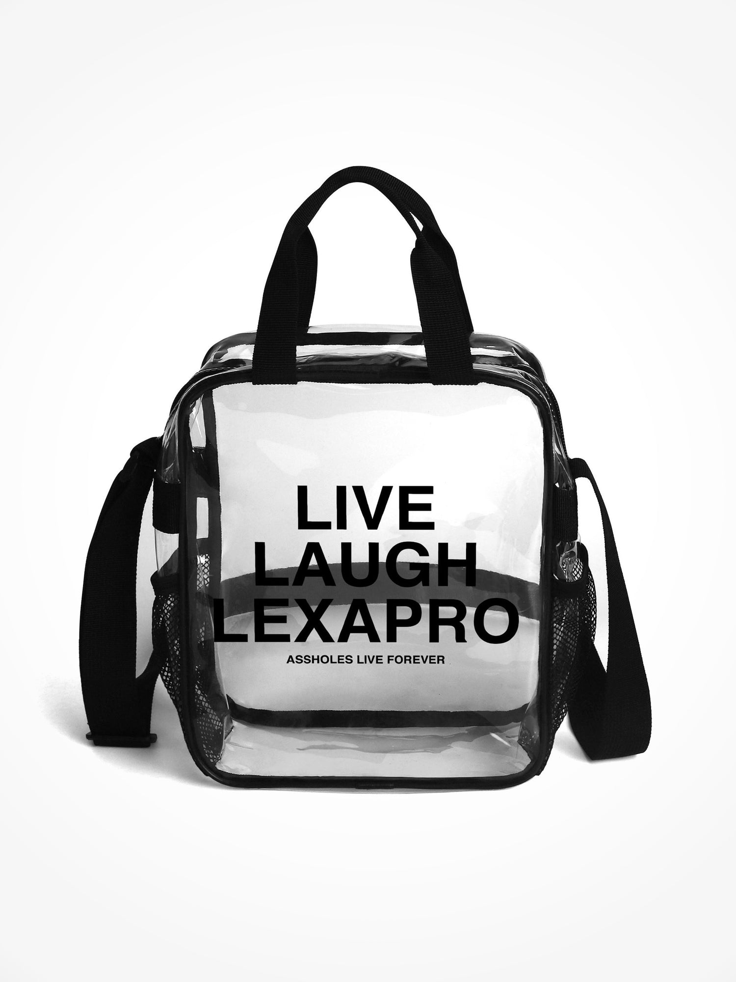 Clear Lunch Bag - Live Laugh Lexapro