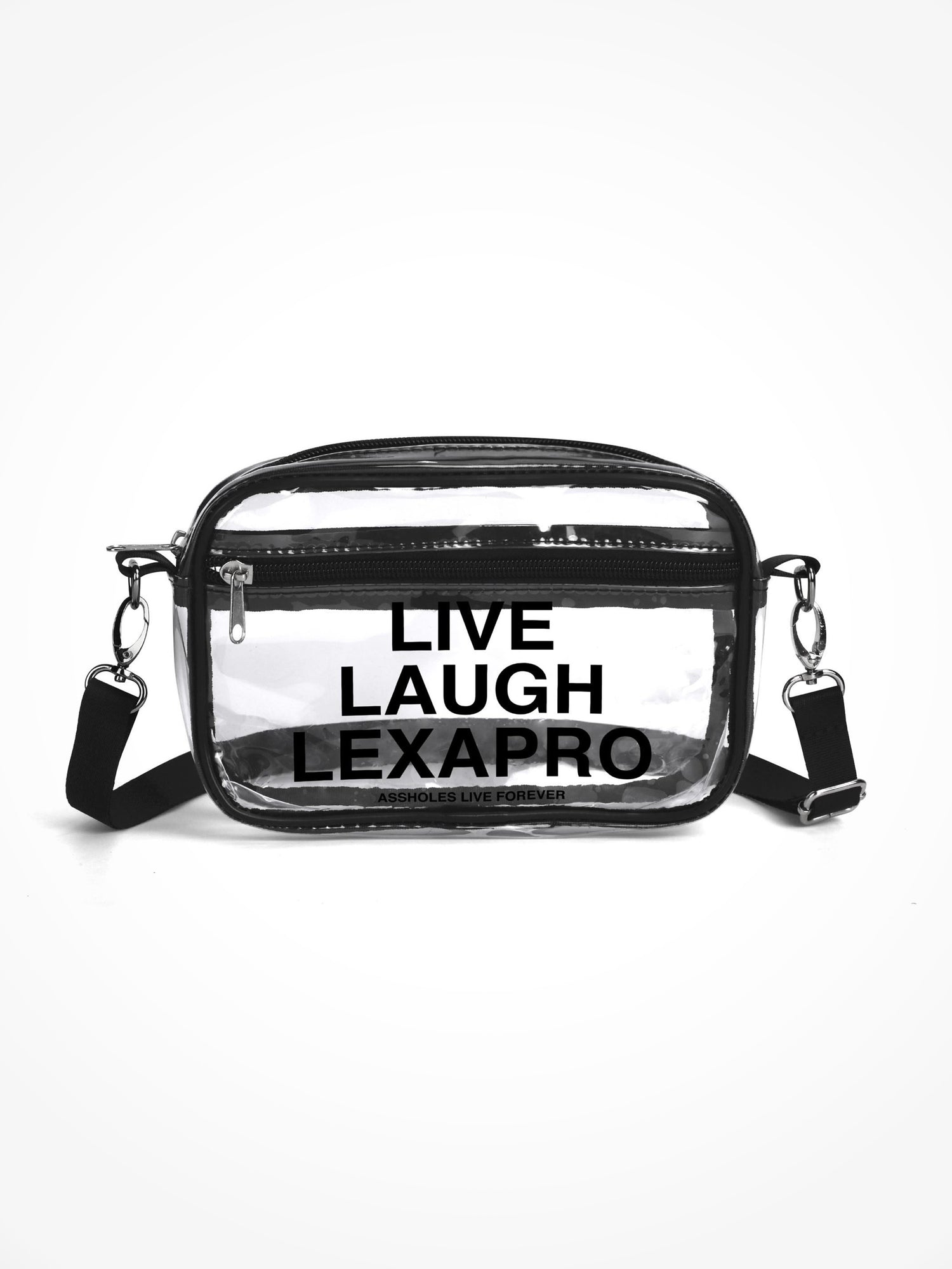 Clear Festival Bag - Live Laugh Lexapro