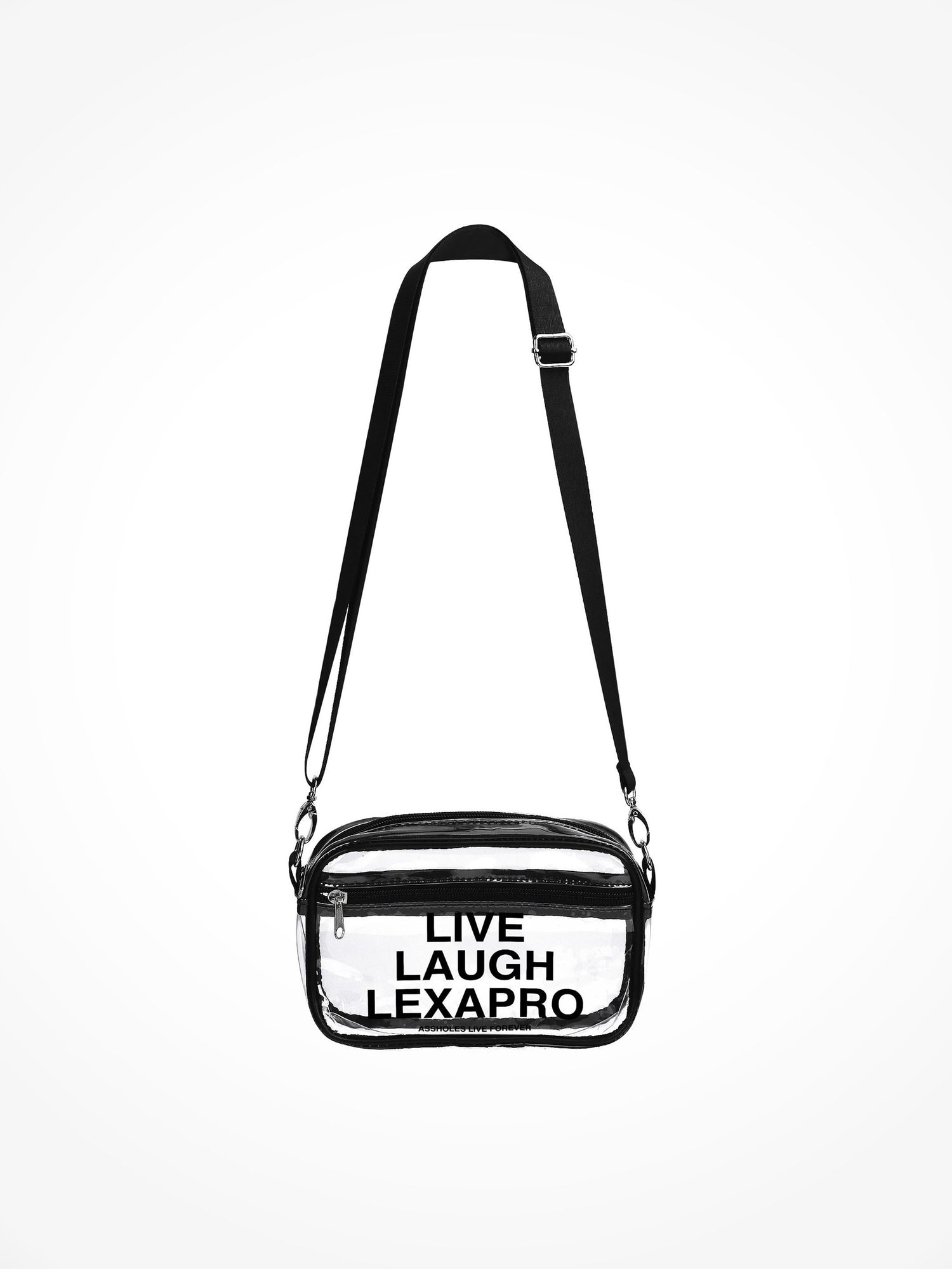 Clear Festival Bag - Live Laugh Lexapro