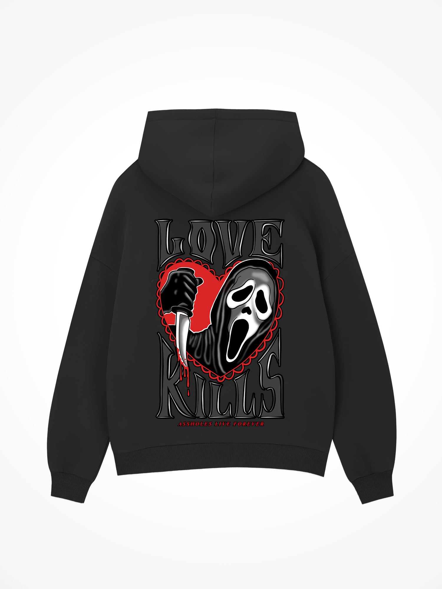 Love Kills - Black Hoodie