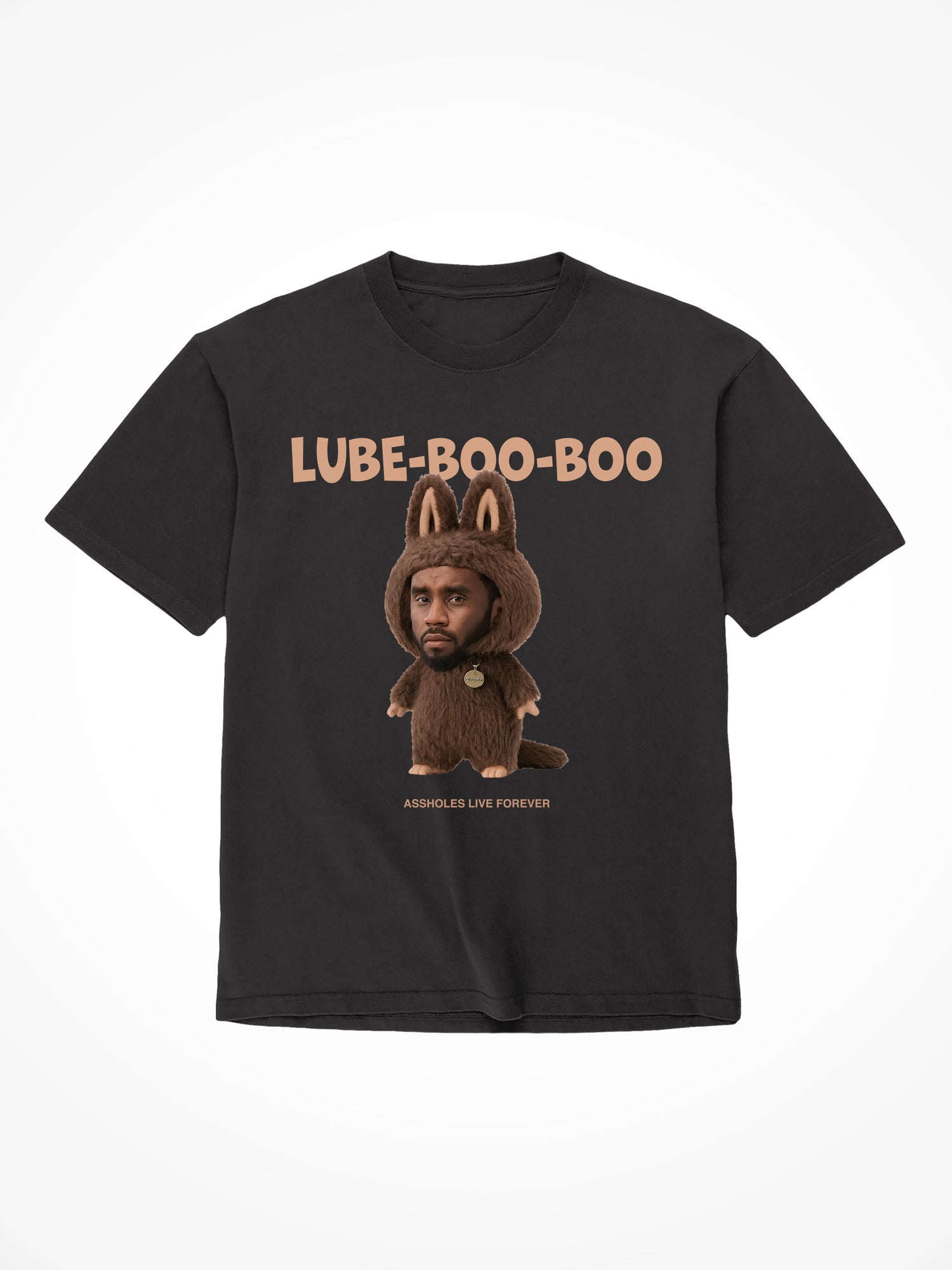 Lube Boo Boo - Black T-Shirt