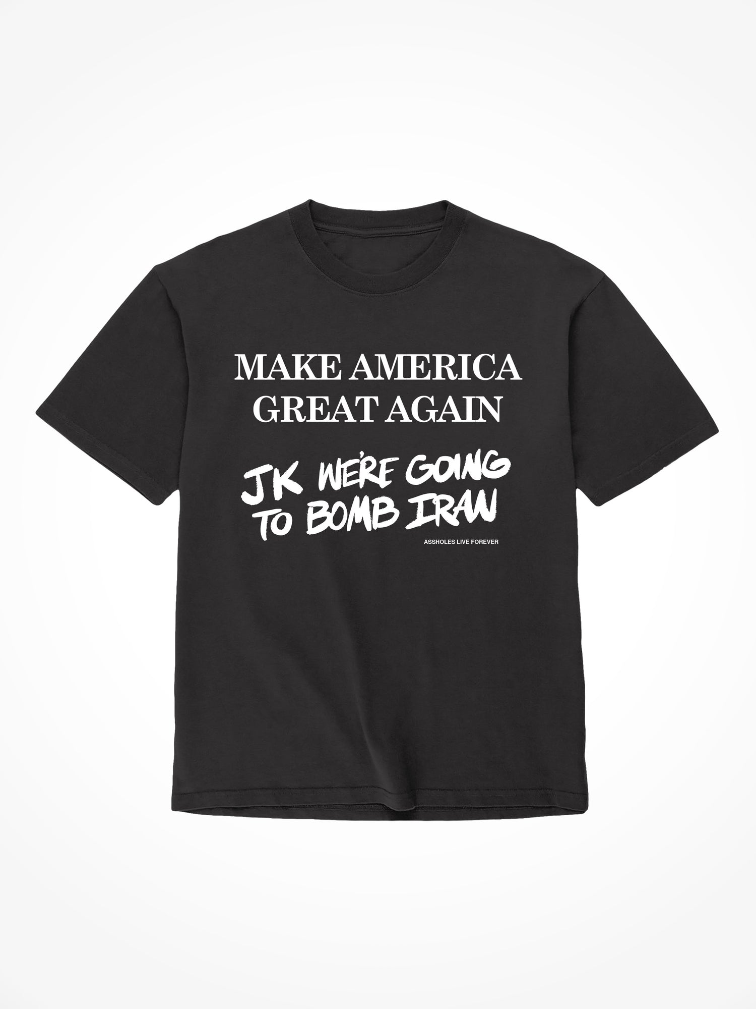 MAGA Iran - Black T-Shirt