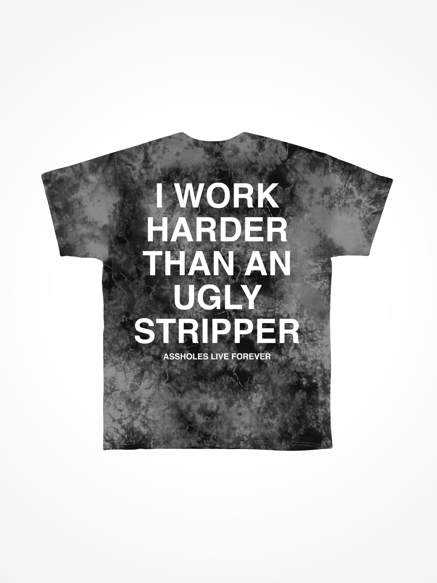 Ugly Stripper - Foggy Night Tie Dye T-Shirt