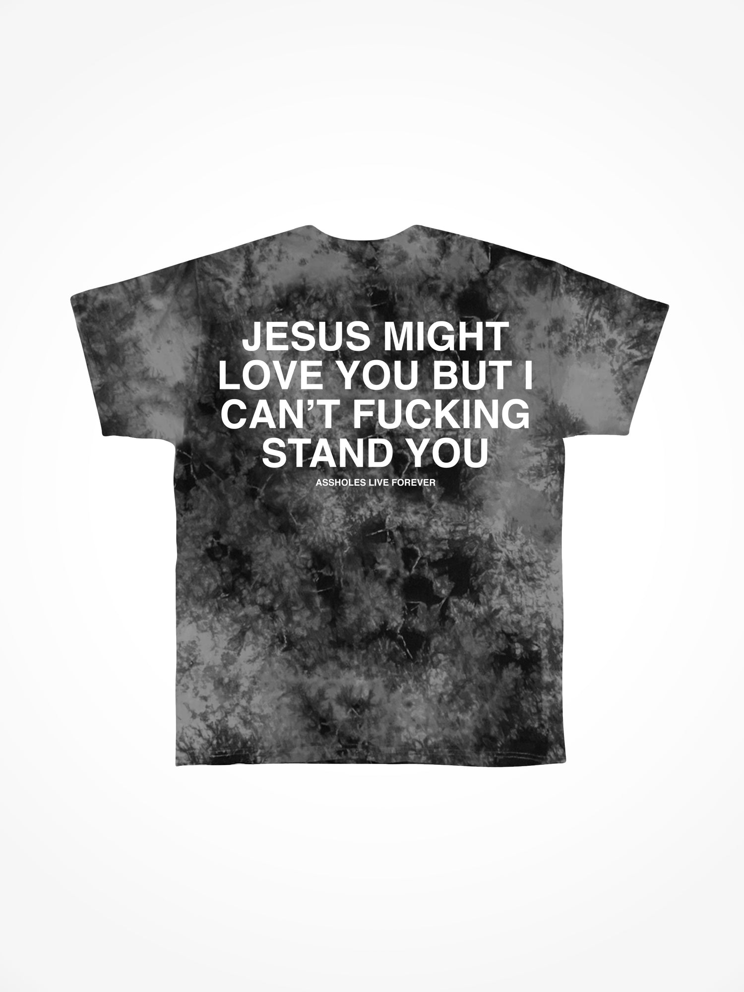 Jesus Might Love You - Foggy Night Tie Dye T-Shirt