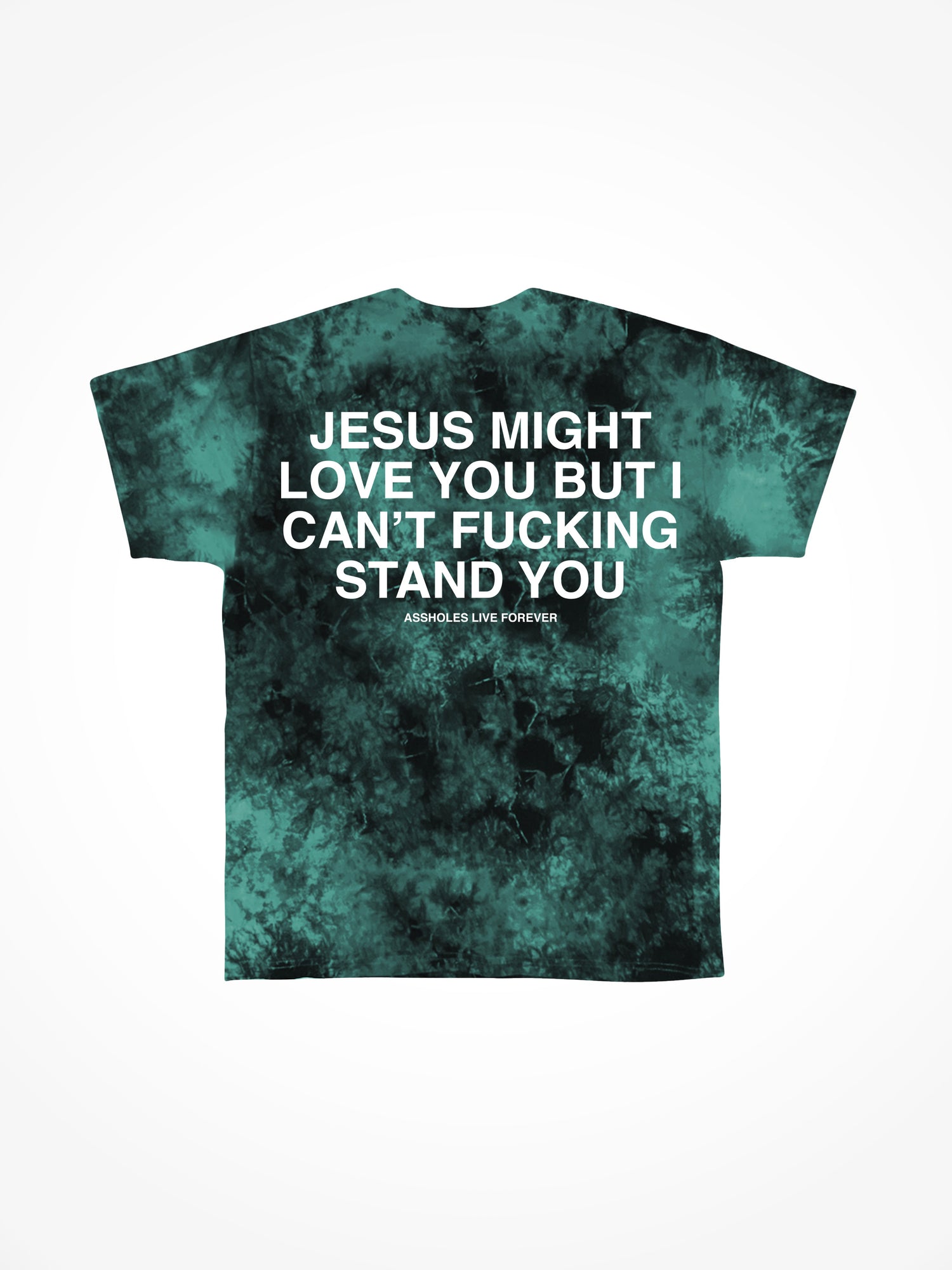 Jesus Might Love You - Northern Lights Tie Dye T-Shirt