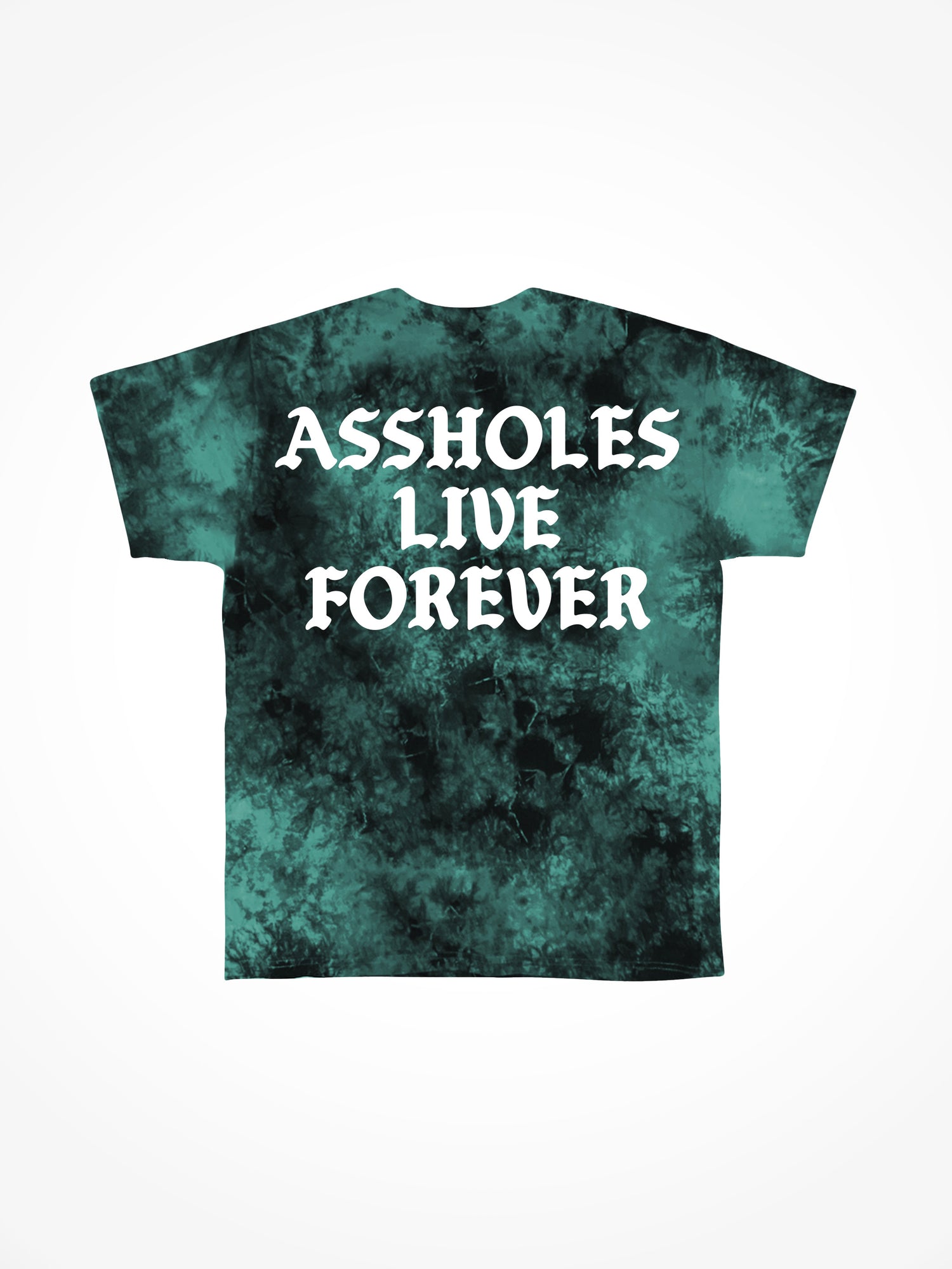 Assholes Live Forever OG - Northern Lights Tie Dye T-Shirt