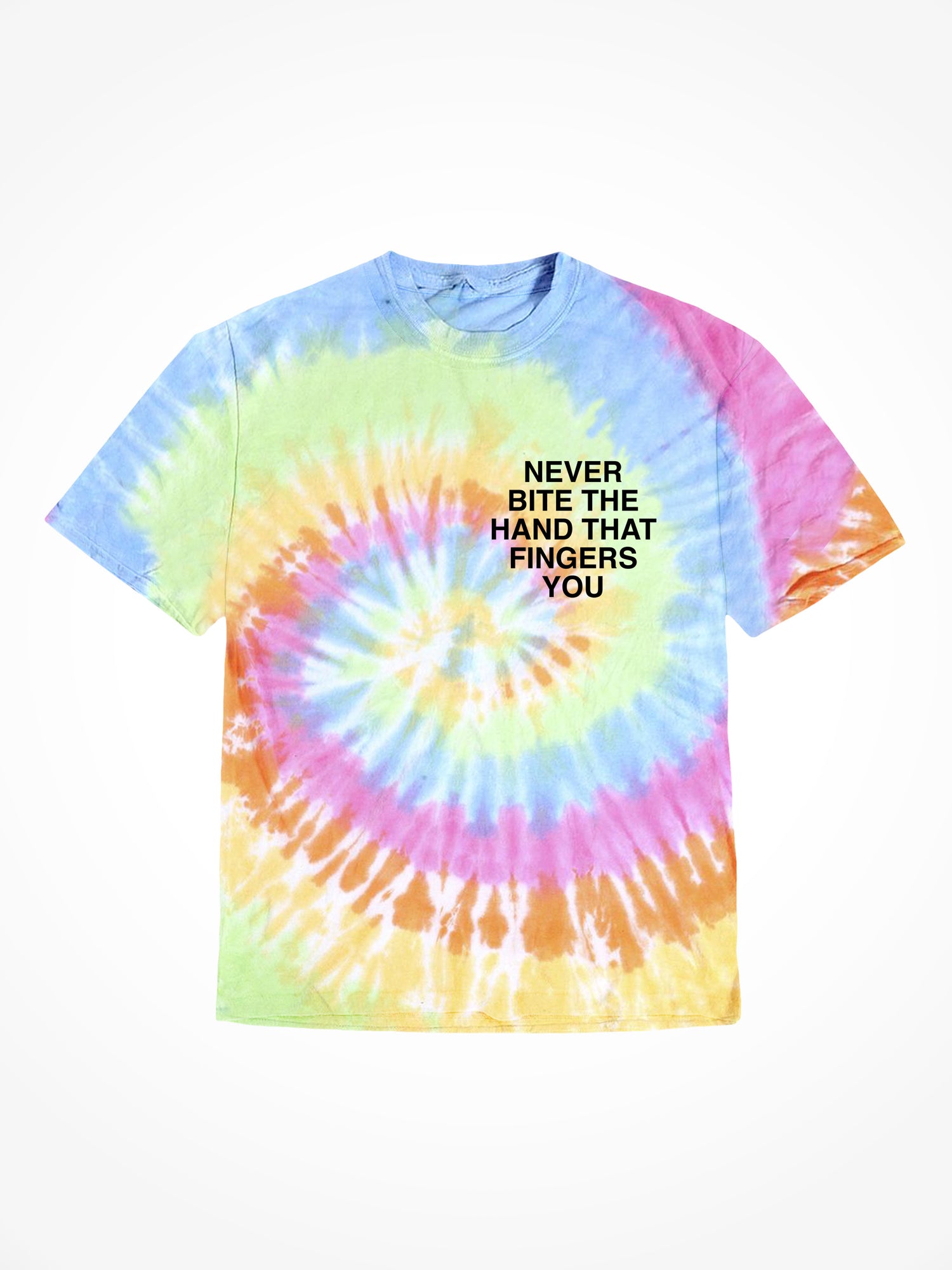 Never Bite the Hand - OG Tie Dye T-Shirt