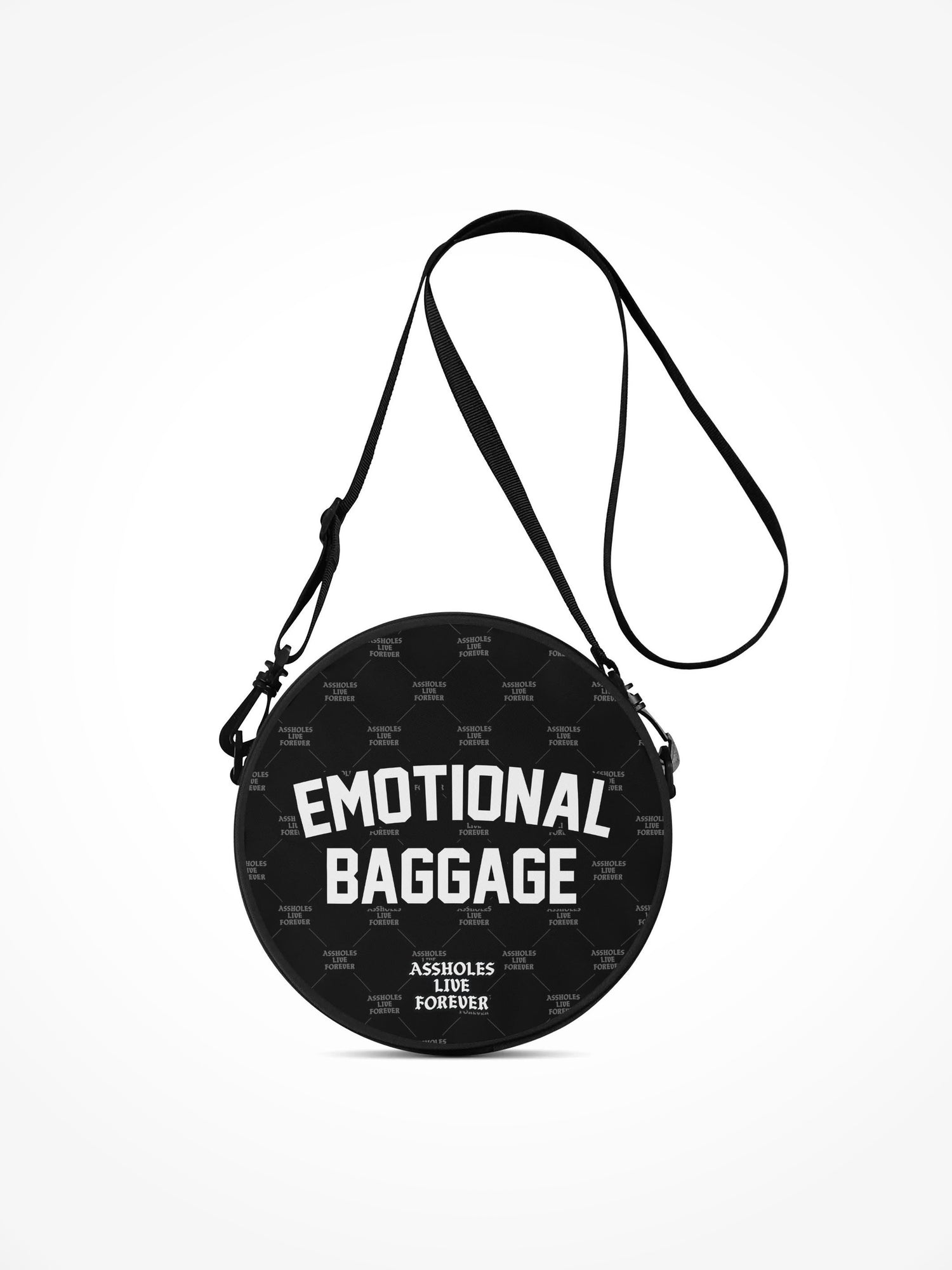 Round Bags - EMOTIONAL BAGGAGE BLACK