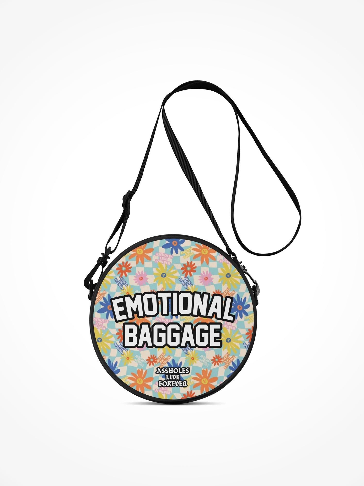 Round Bags - EMOTIONAL BAGGAGE FLORAL