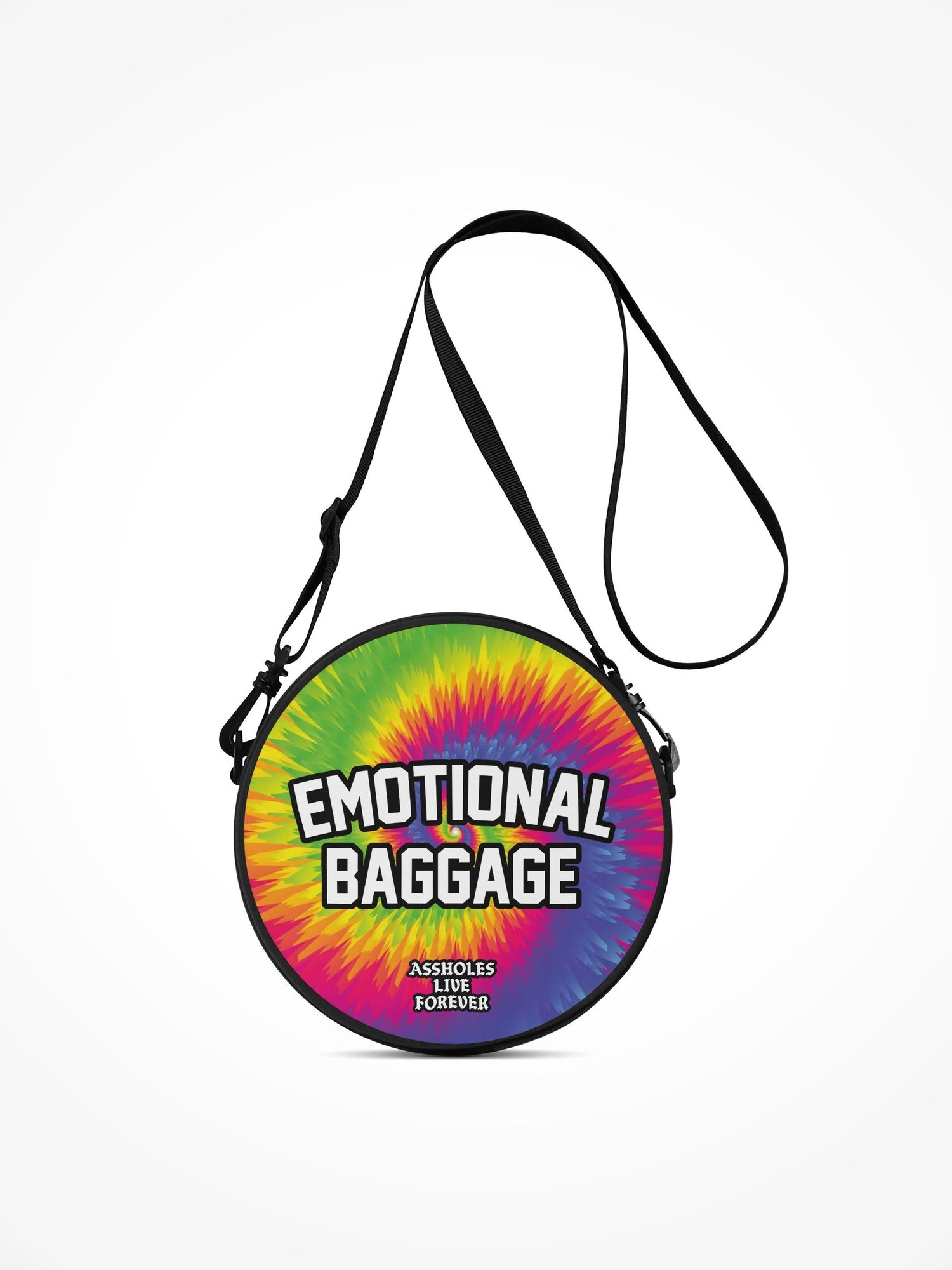 Round Bags - EMOTIONAL BAGGAGE TIE DYE